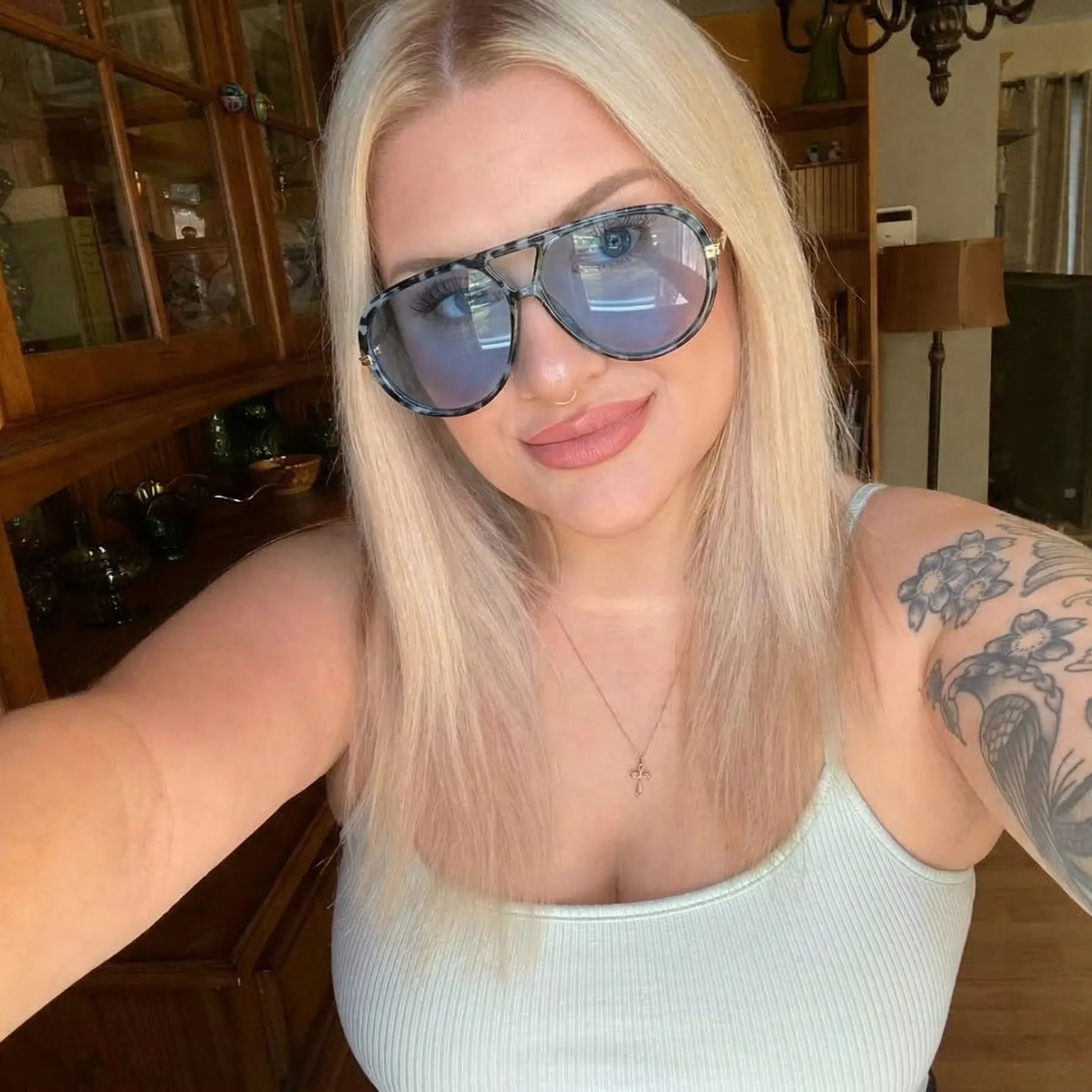 Aviator Sunglasses #bx-5529