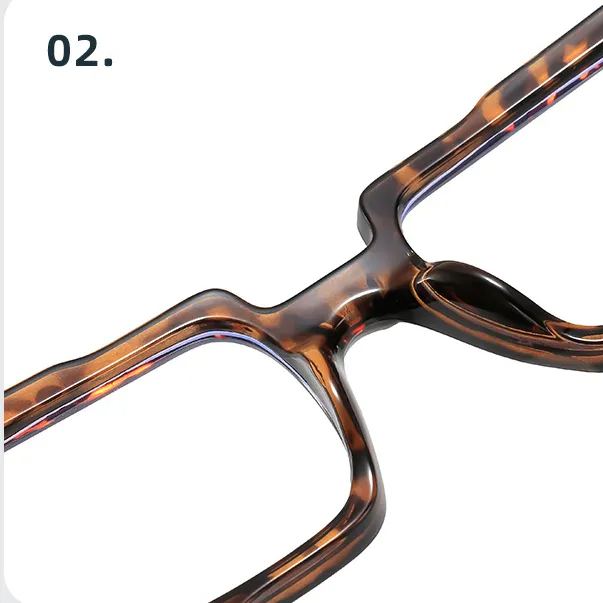 Square eyeglass #ml-3037