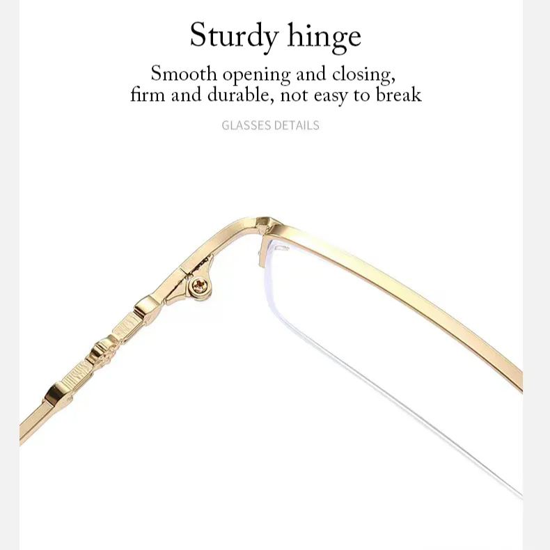Half Rim Rectangle Glasses #ty-TY19