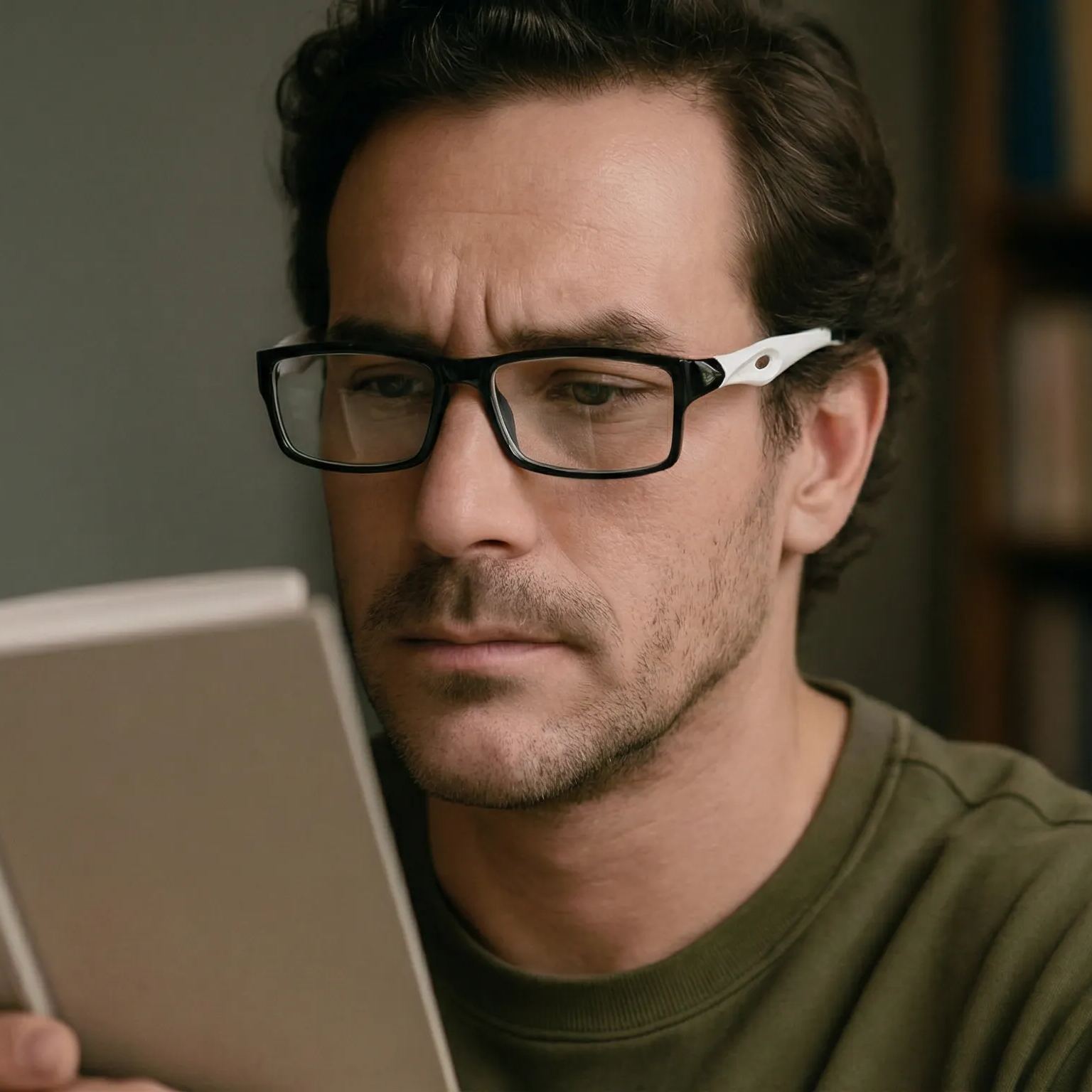 Rectangle Glasses #ml-8058-B