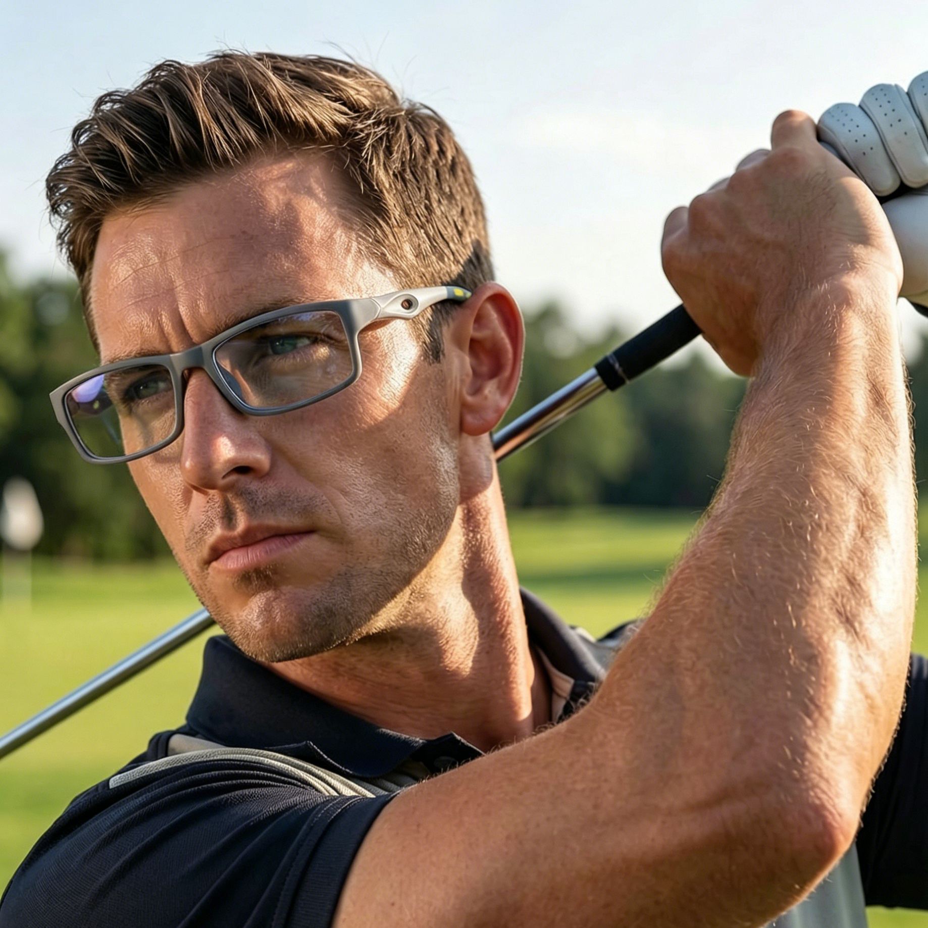 Rectangle Glasses #ml-8058-B