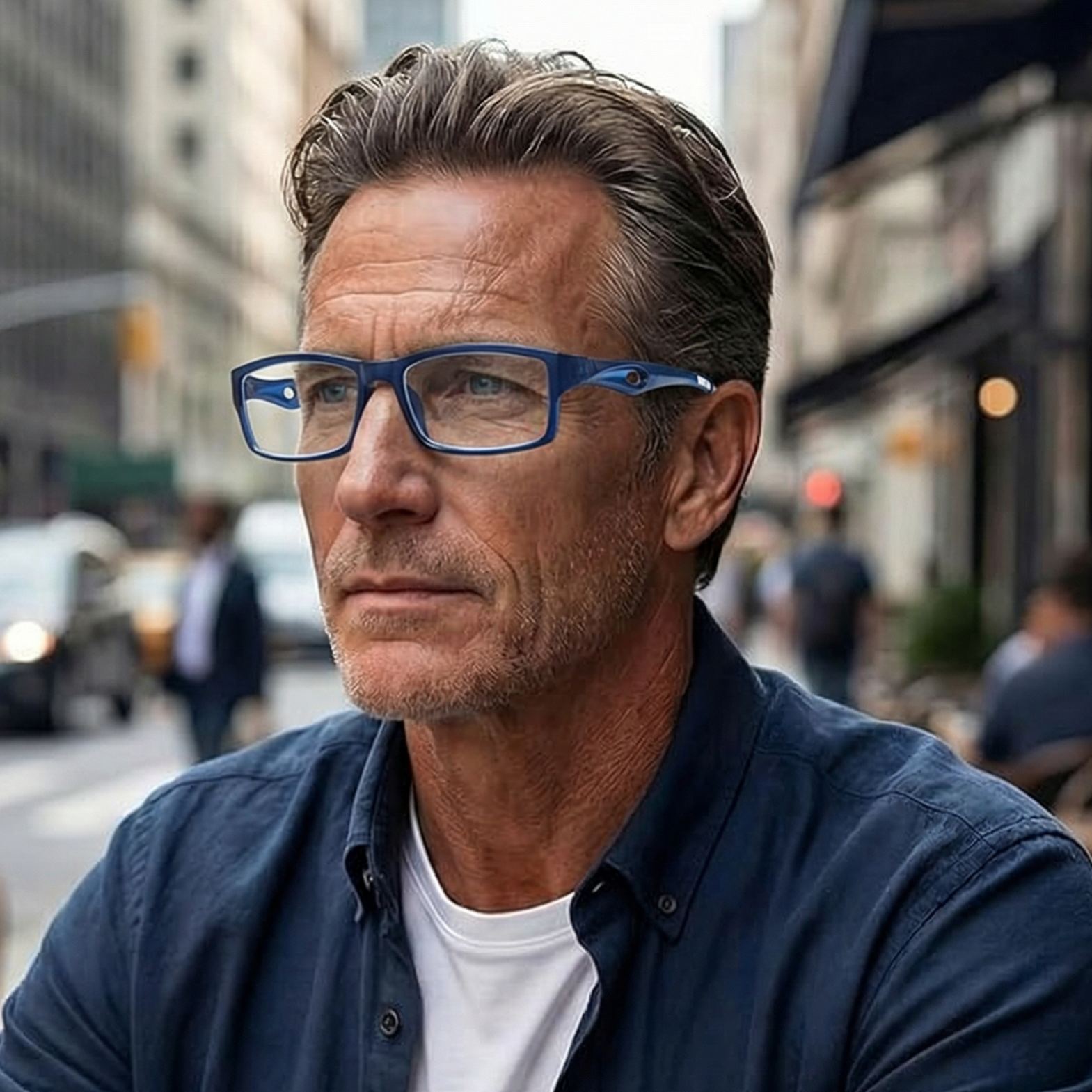 Rectangle Glasses #ml-8058-B