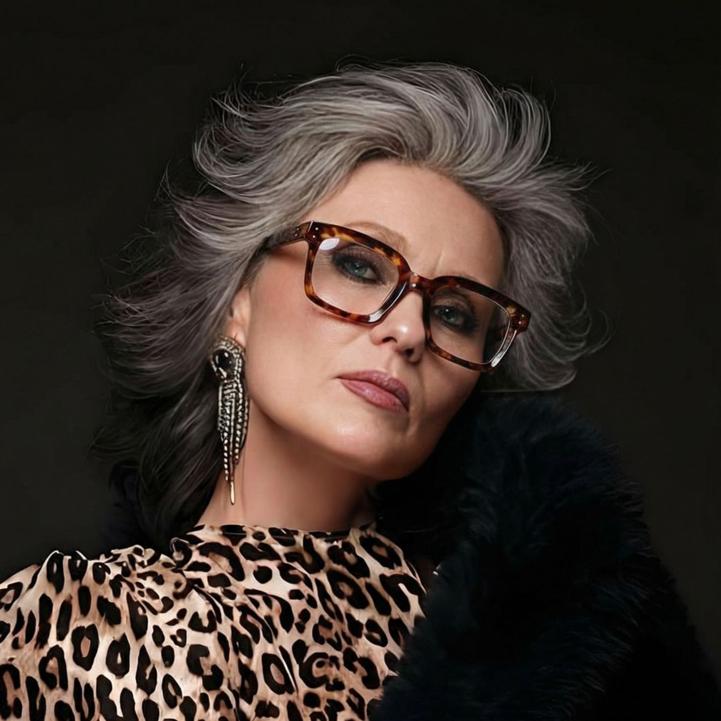 Square Glasses #ml-jt-5077-2