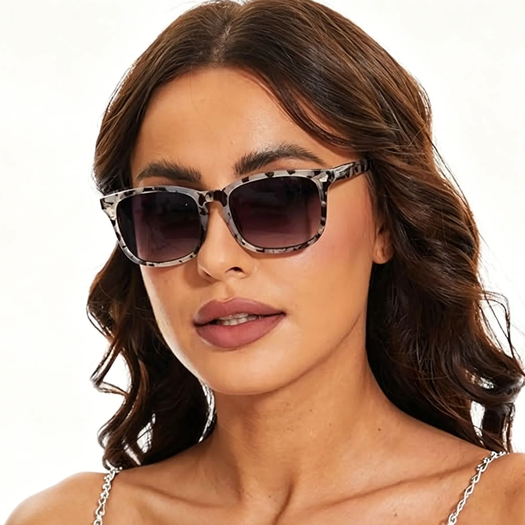 Square Glasses #jx-L341