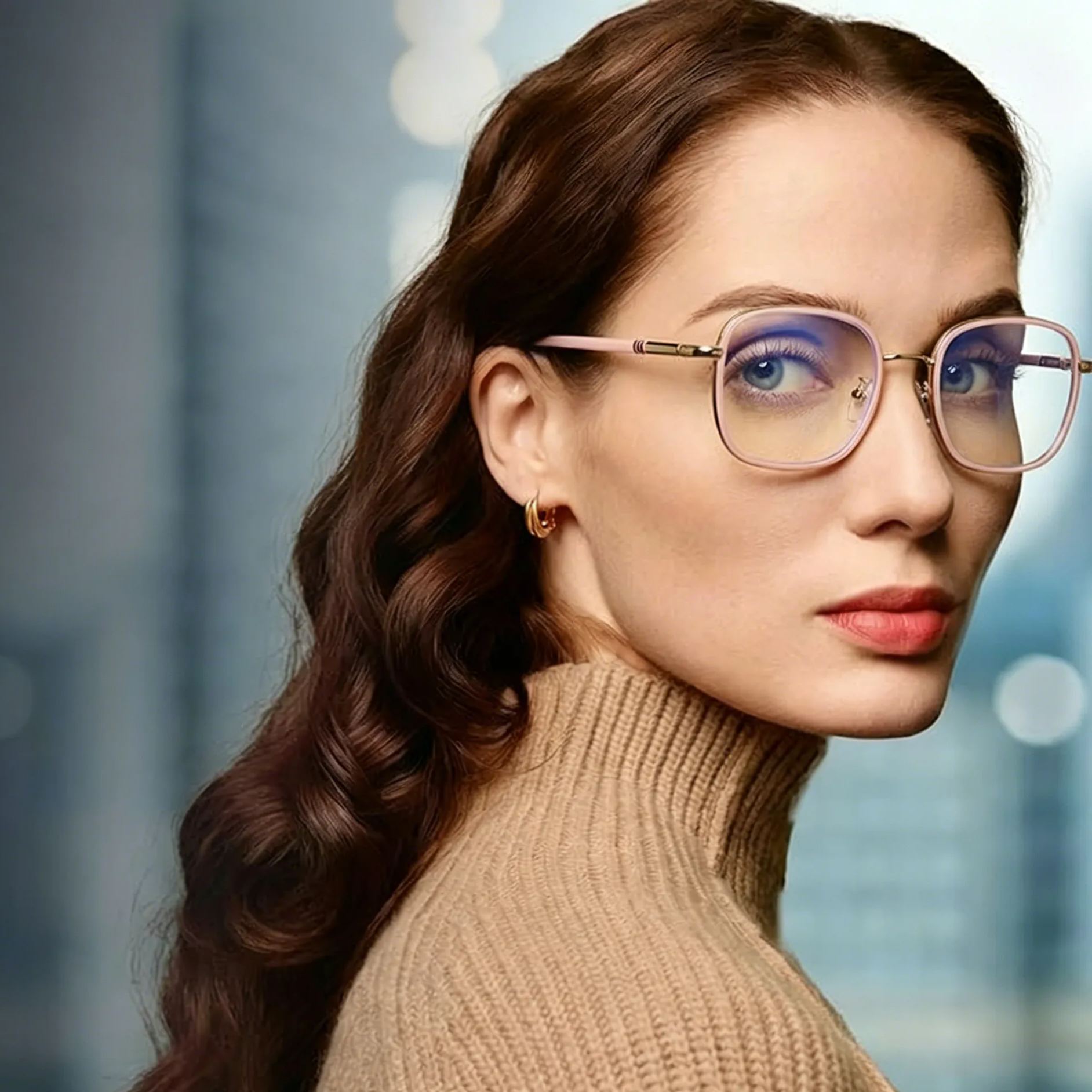 Square Glasses #jx-626