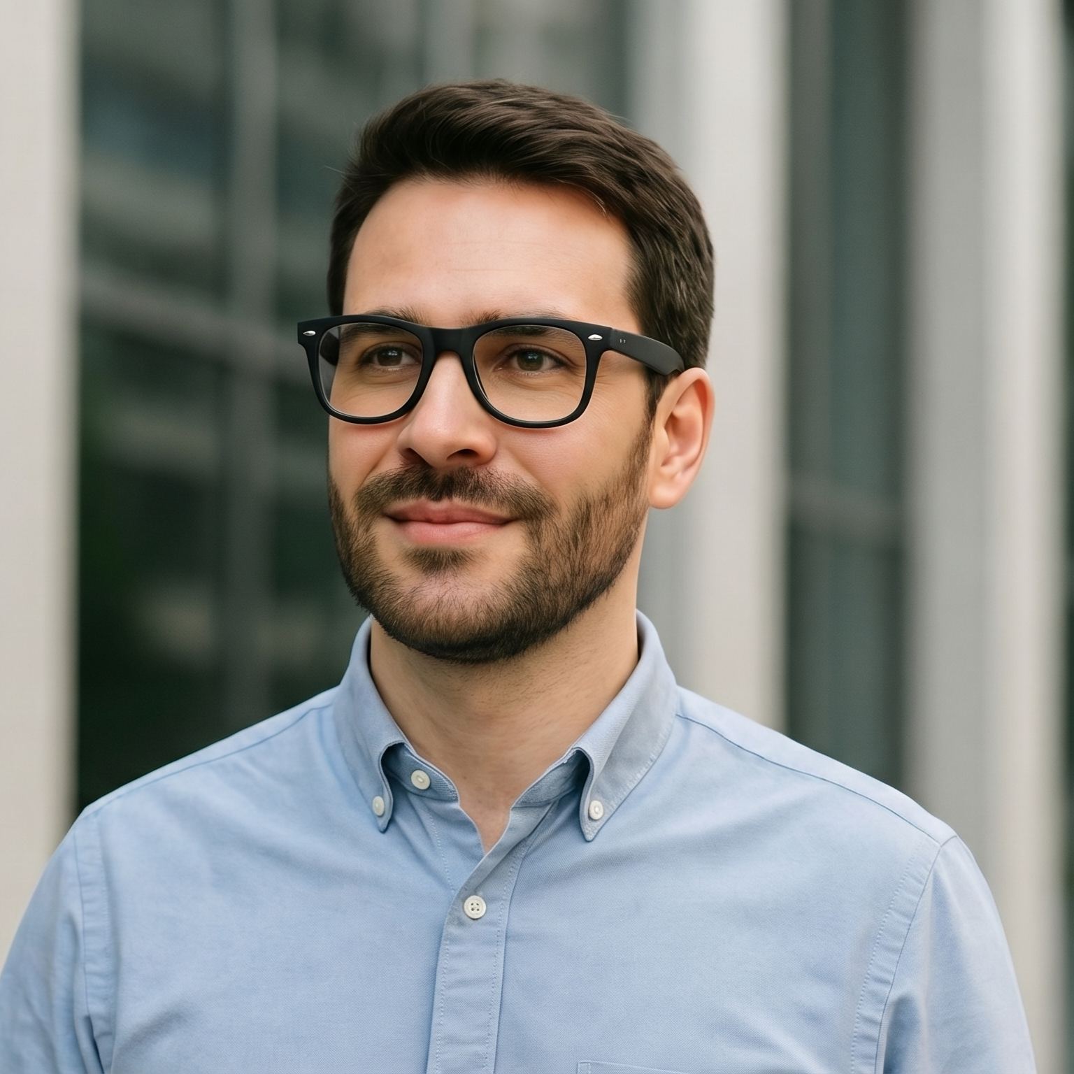 Square Glasses #bx-003