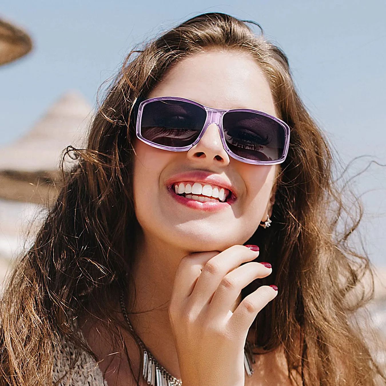 Rectangle Glasses #qc-0311