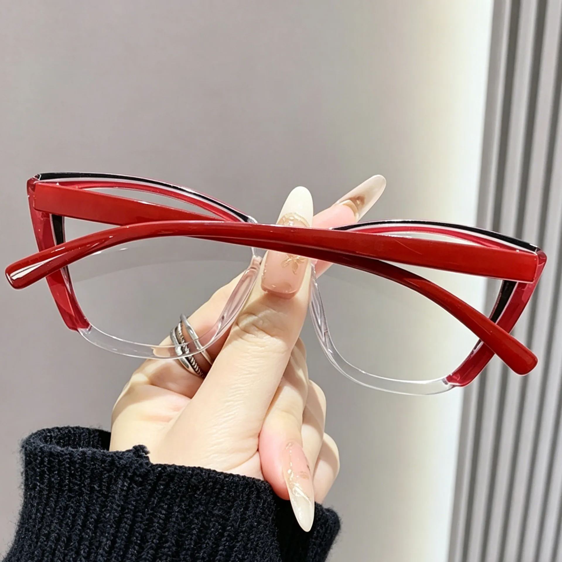 Cat-Eye Glasses #yh-879