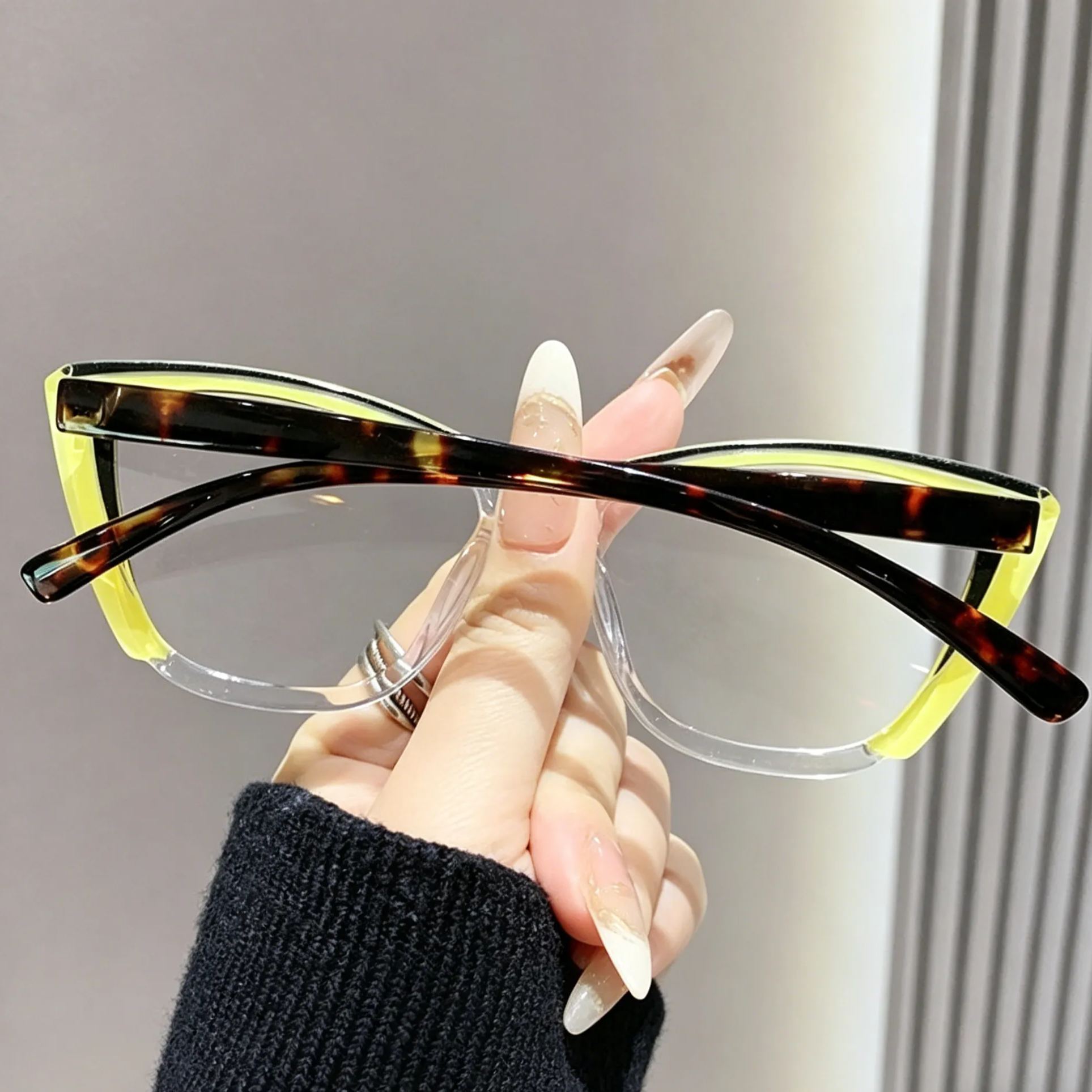Cat-Eye Glasses #yh-879