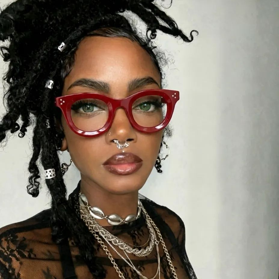✨Round Glasses #mj-HL56023