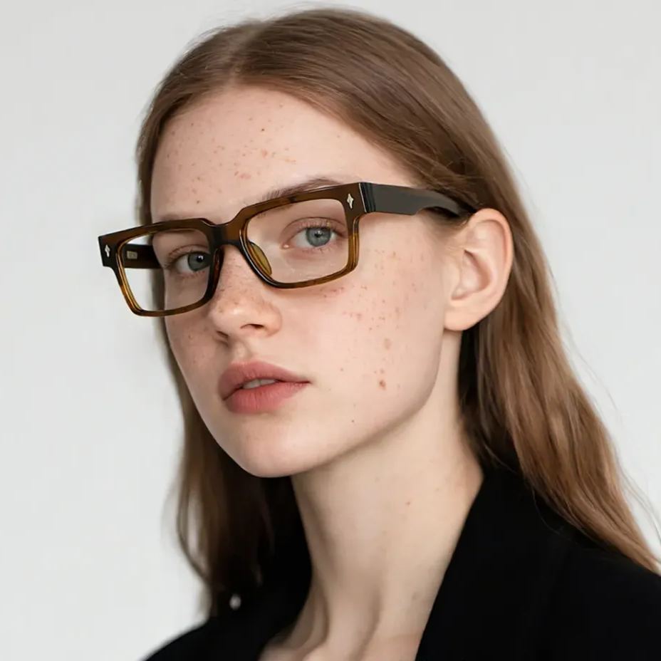 Square Glasses #mj-KJ9810