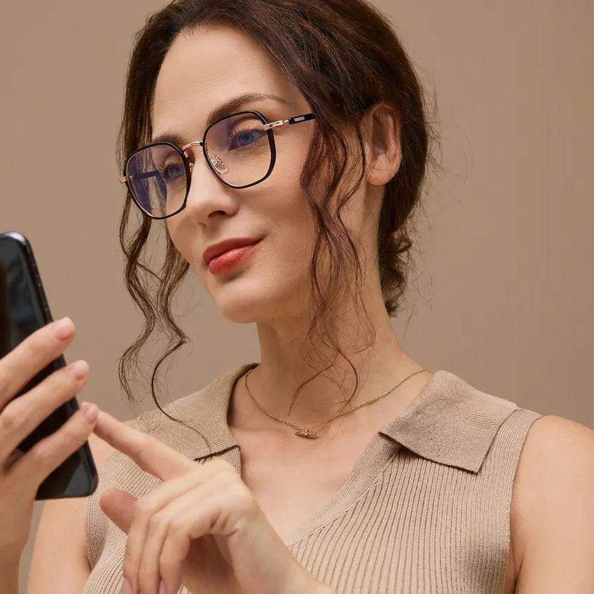 ✨Magnetic Clip on Sunglasses for Men & Women,Square Glasses #ps-JS7413