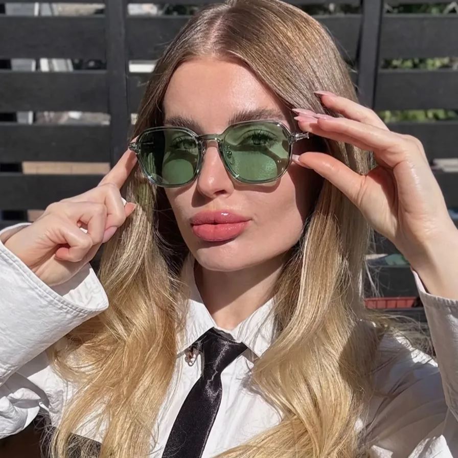 ✨Magnetic Clip on Sunglasses for Men & Women,Square Glasses #ps-JS7413