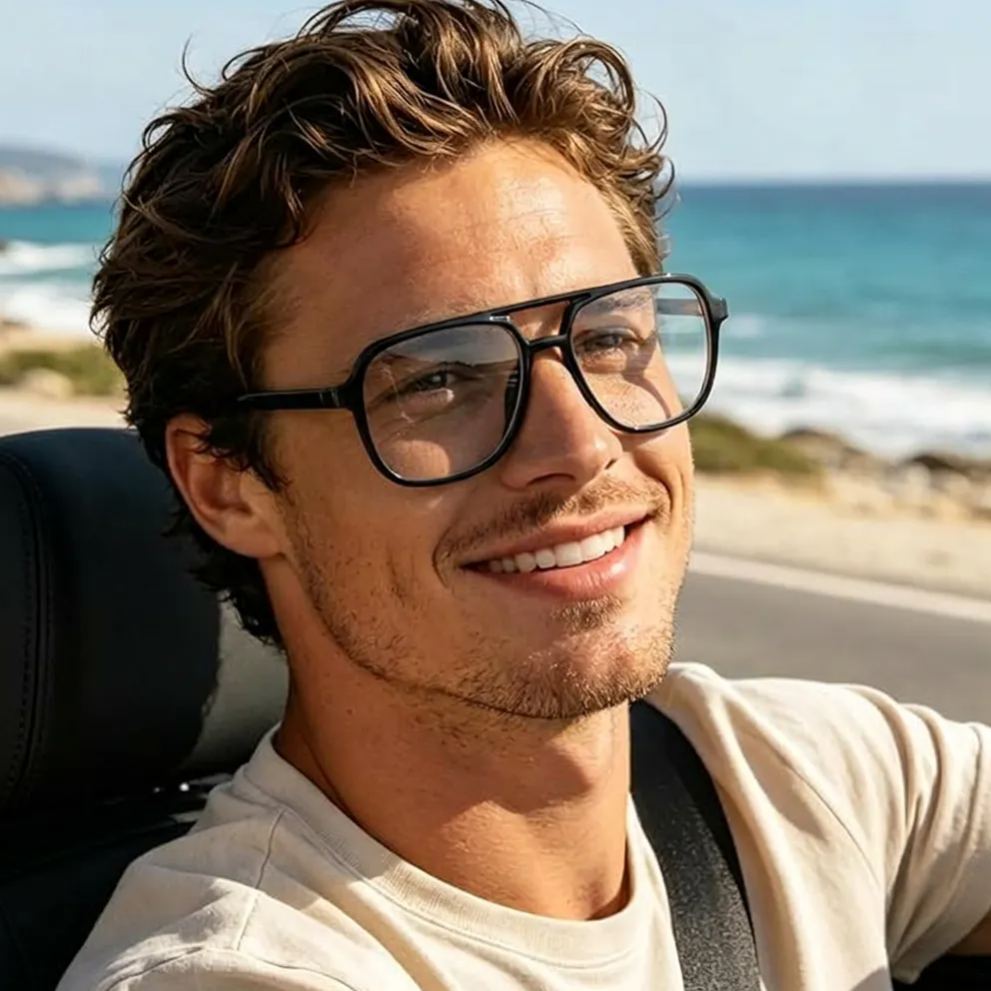 ✨Magnetic Clip on Sunglasses for Men & Women,Aviator Glasses #ps-8616