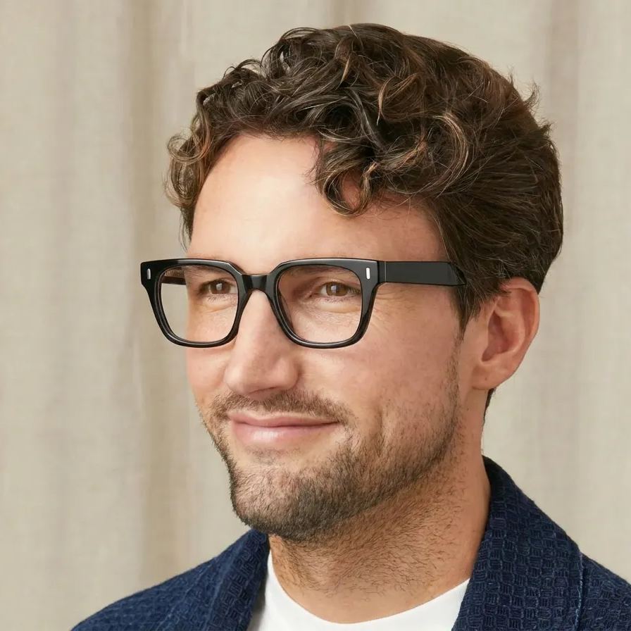 ✨Magnetic Clip on Sunglasses for Men & Women,Square Glasses #ps-8731