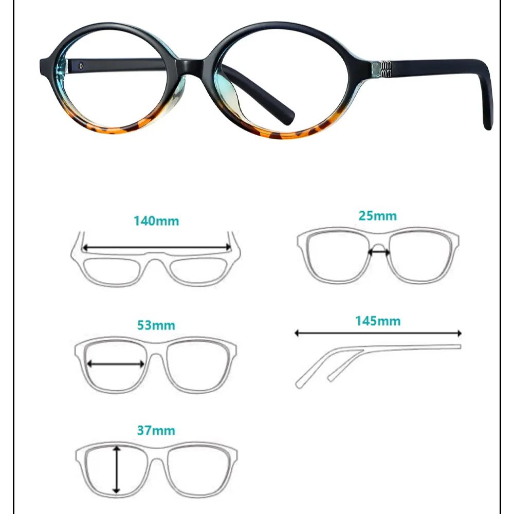 Oval Glasses #mj-9073