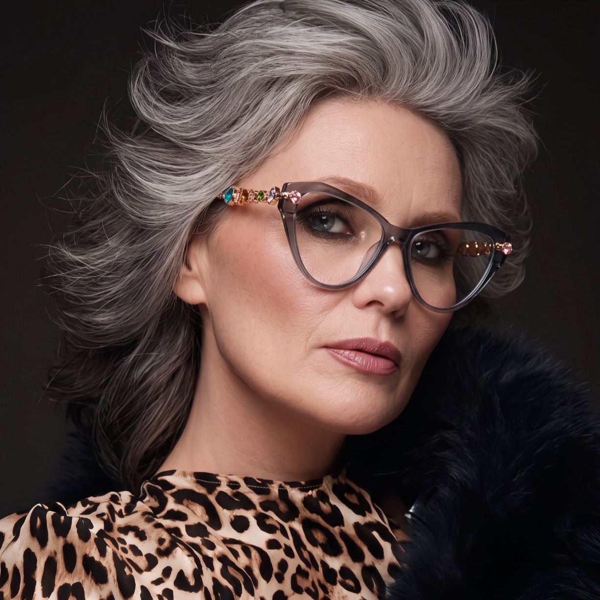 1 Pack or 3 Pack Fashion Premium Acetate Elowen Frame Reading Glasses