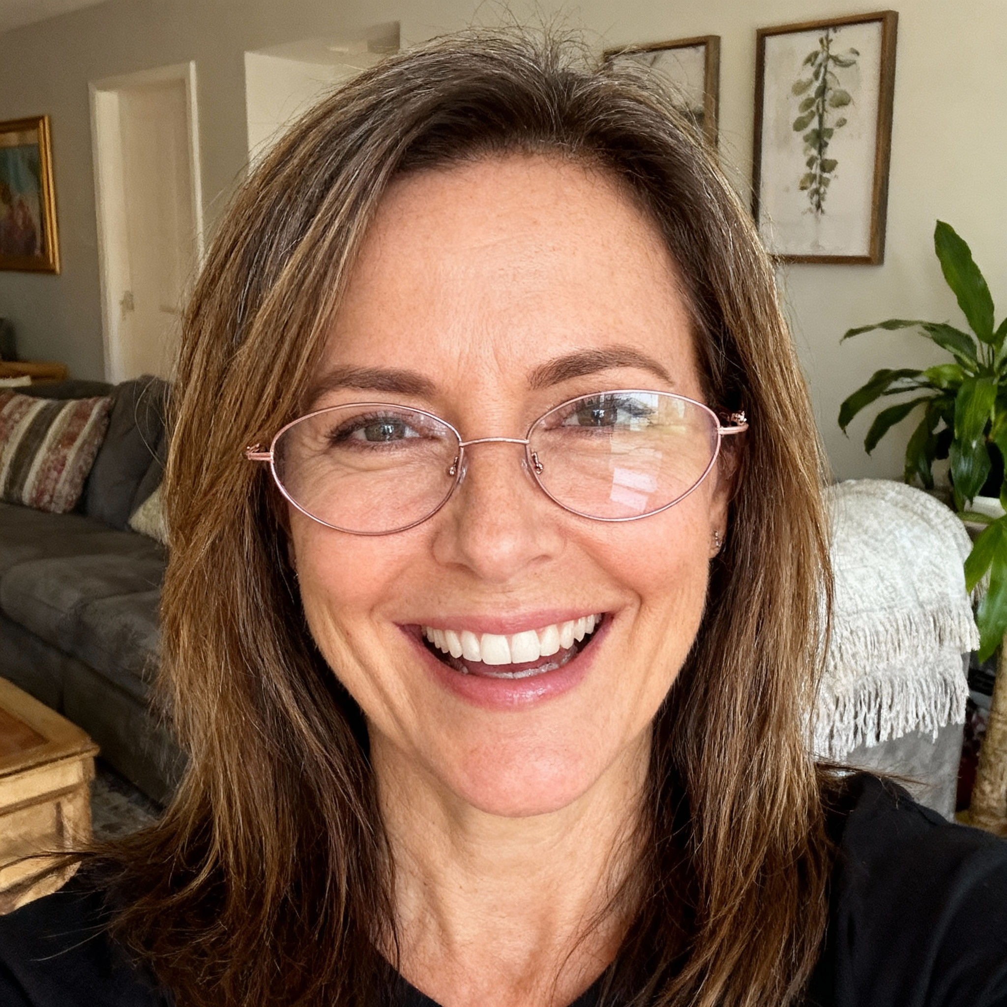 Oval Glasses#69-h6857