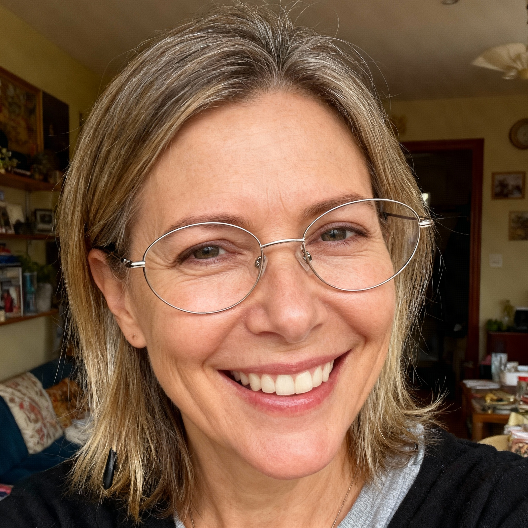 Oval Glasses #69-h6857