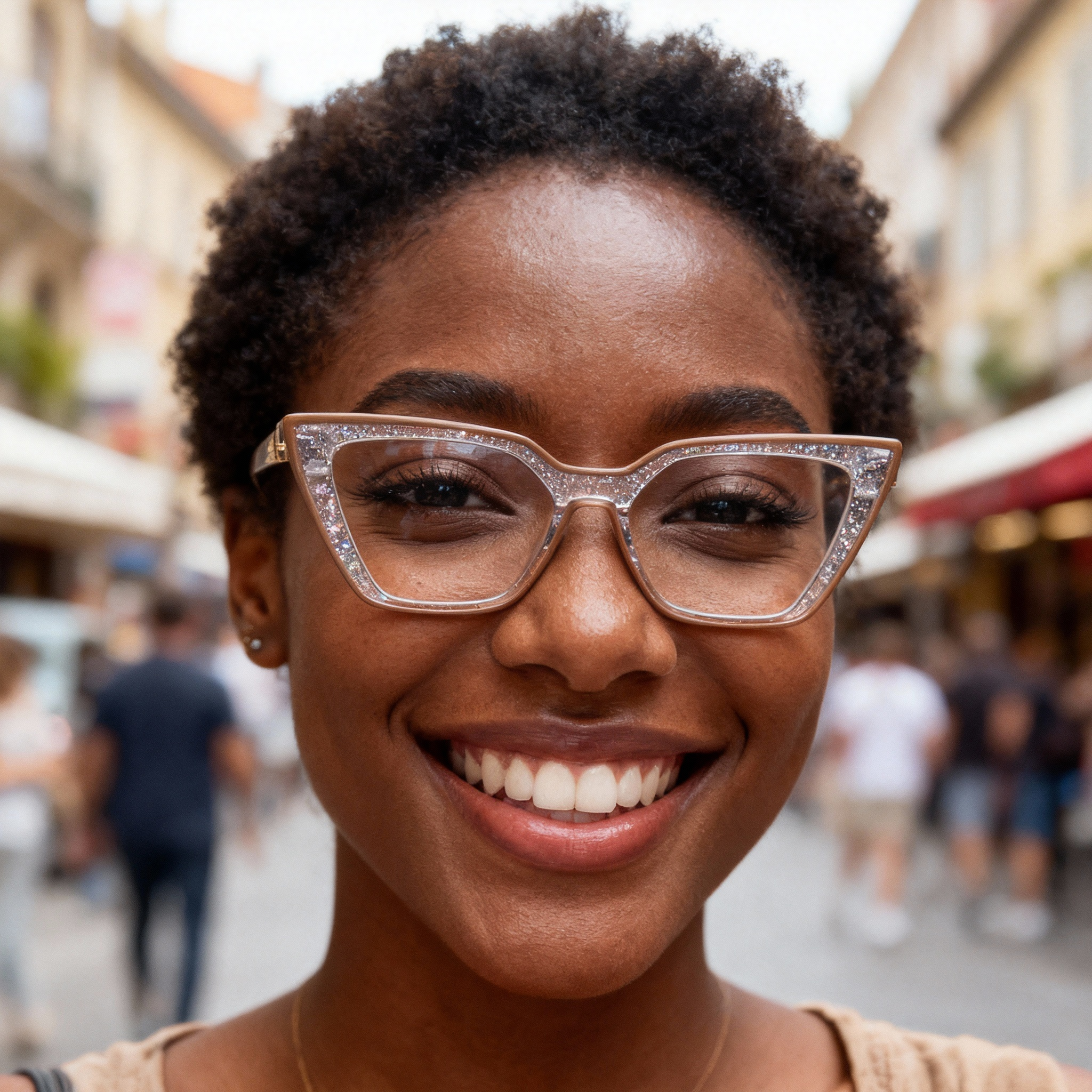 Square Glasses #69-cat88