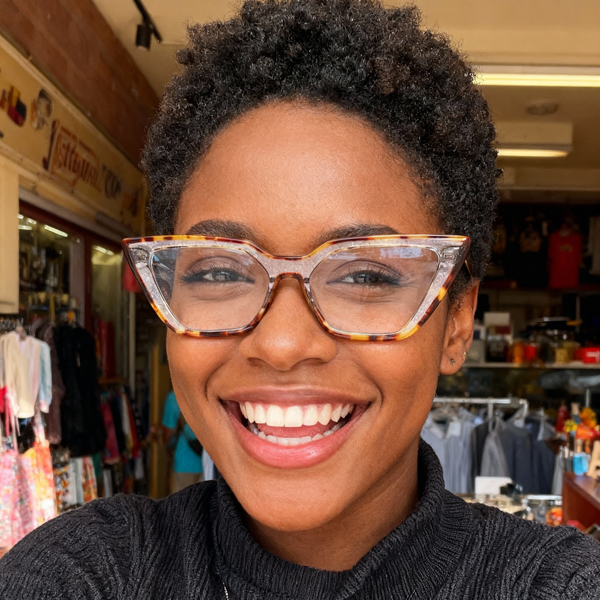 Square Glasses #69-cat88