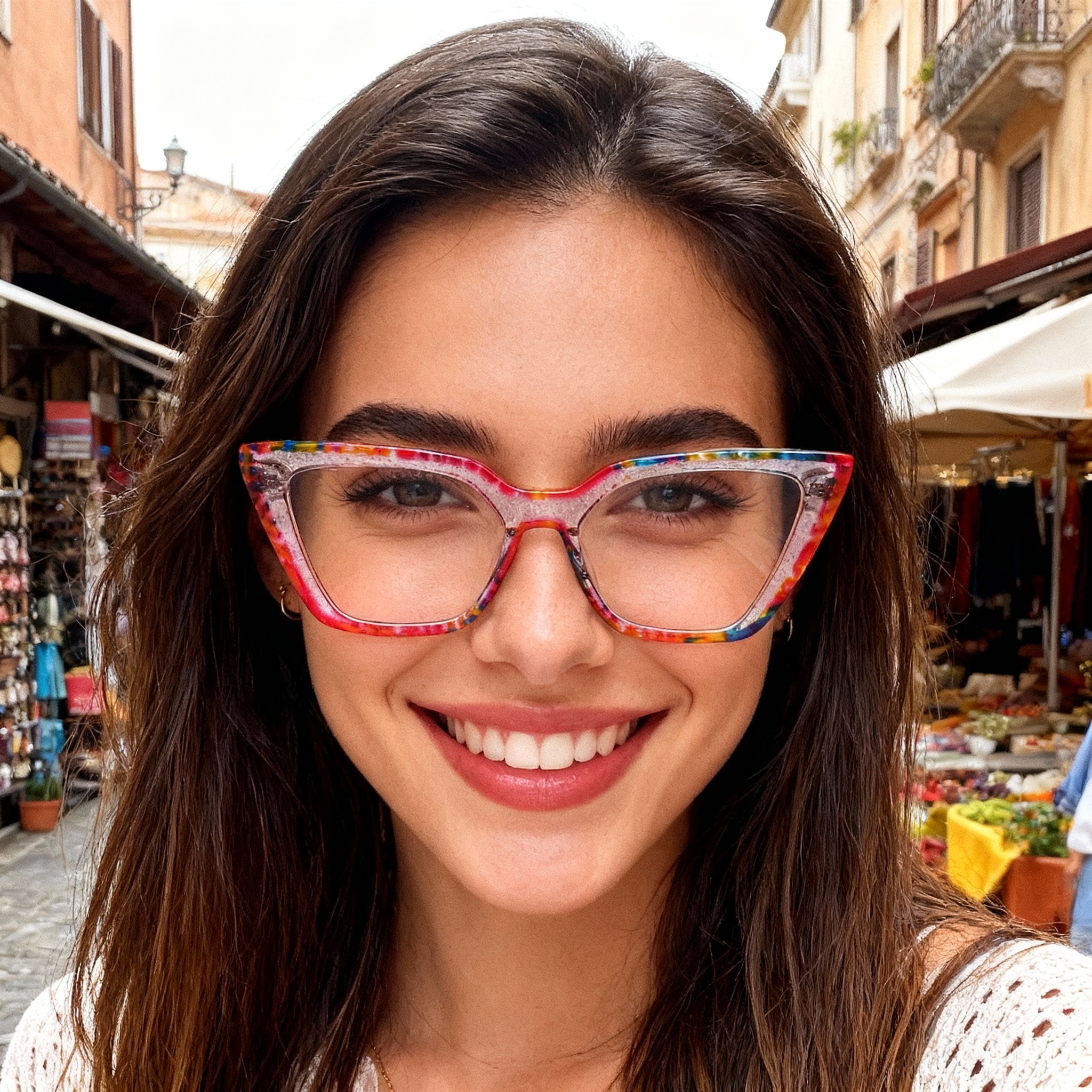 Square Glasses #69-cat88