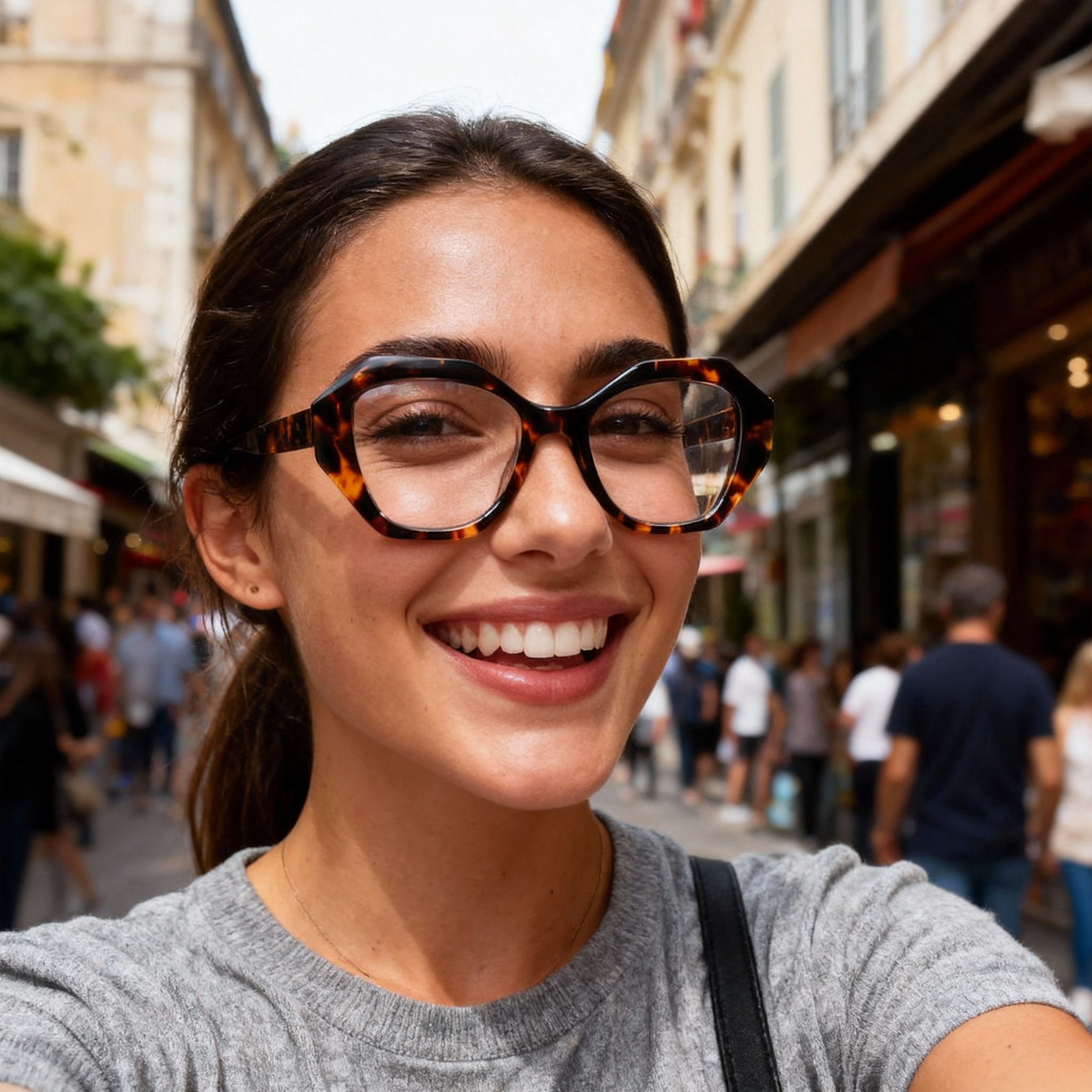 Square Glasses #69-cat60