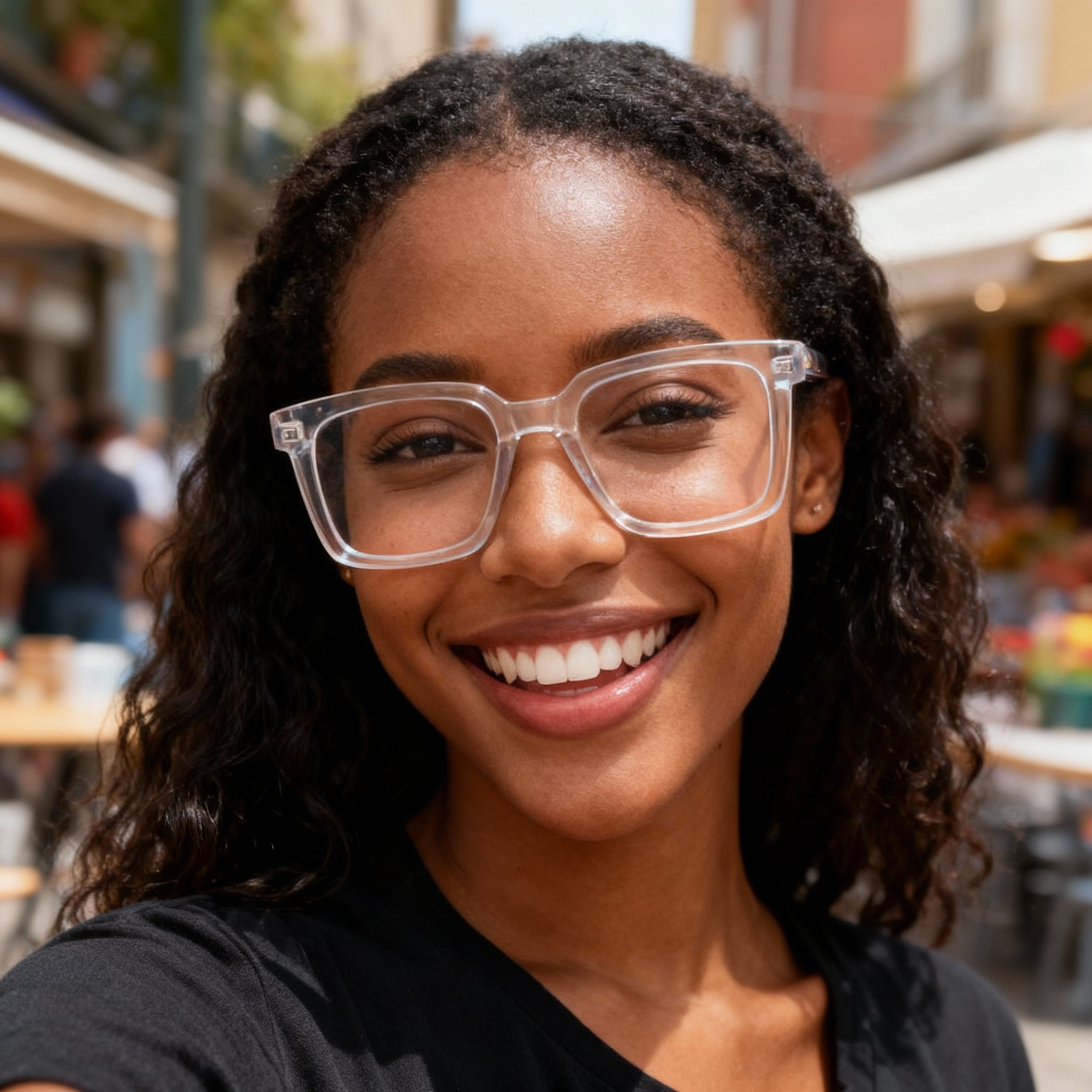 Square Glasses #69-ma50