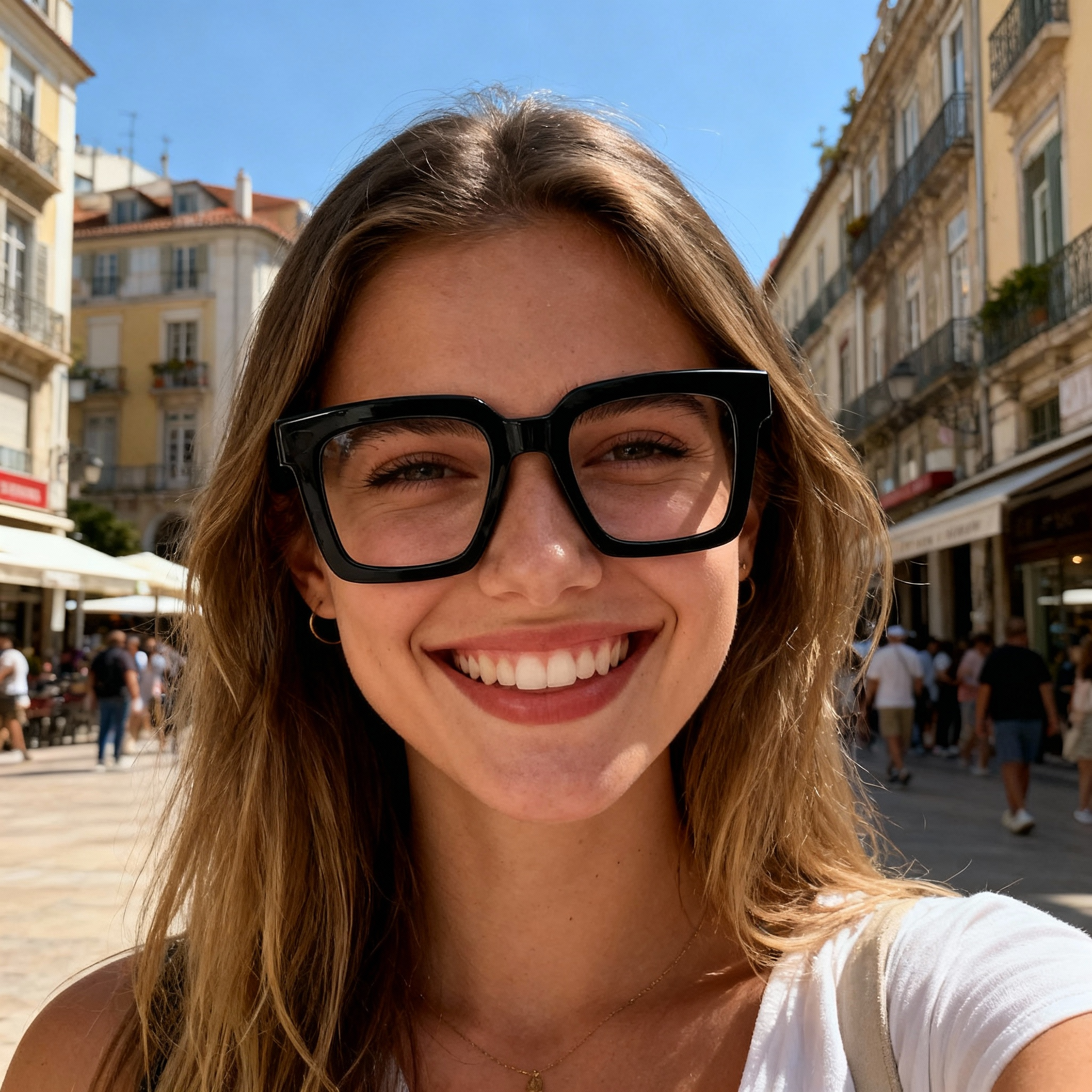 Square Glasses #69-ma50