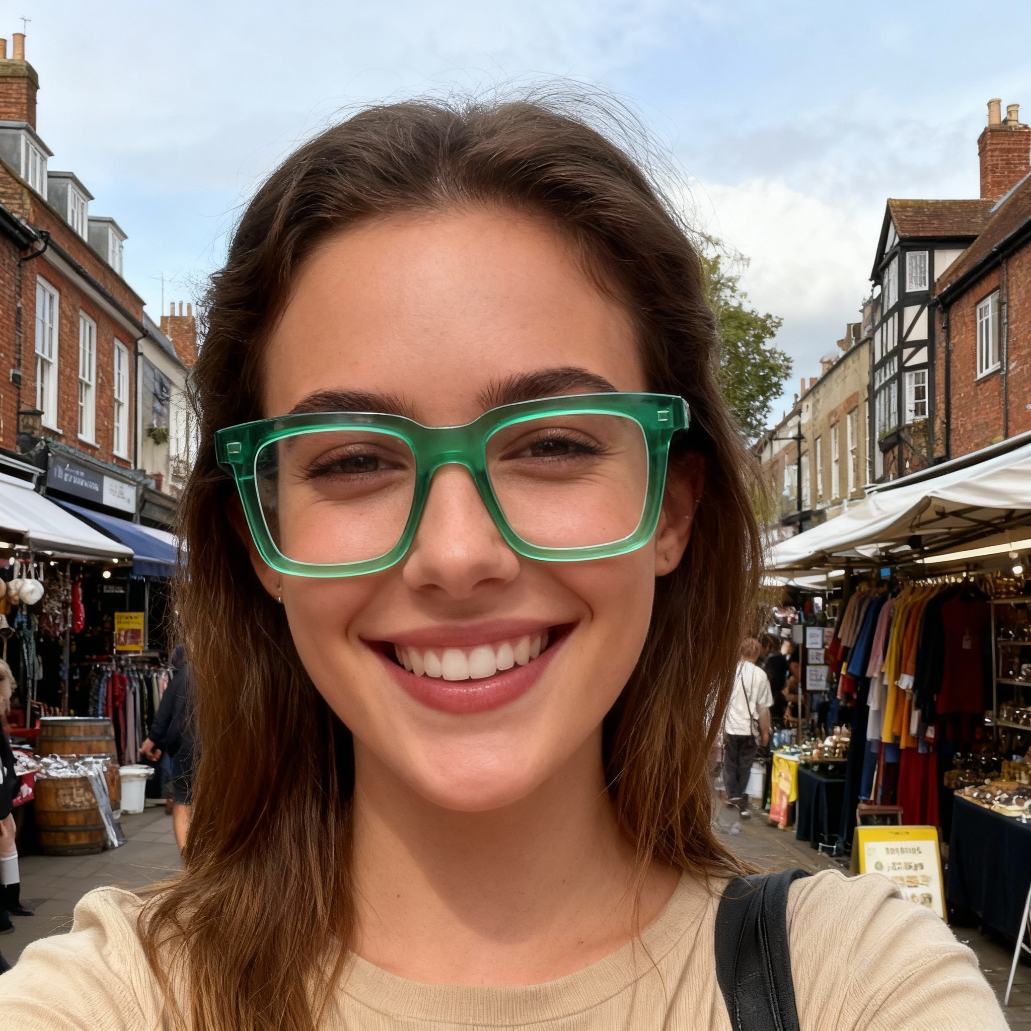 Square Glasses #69-ma50