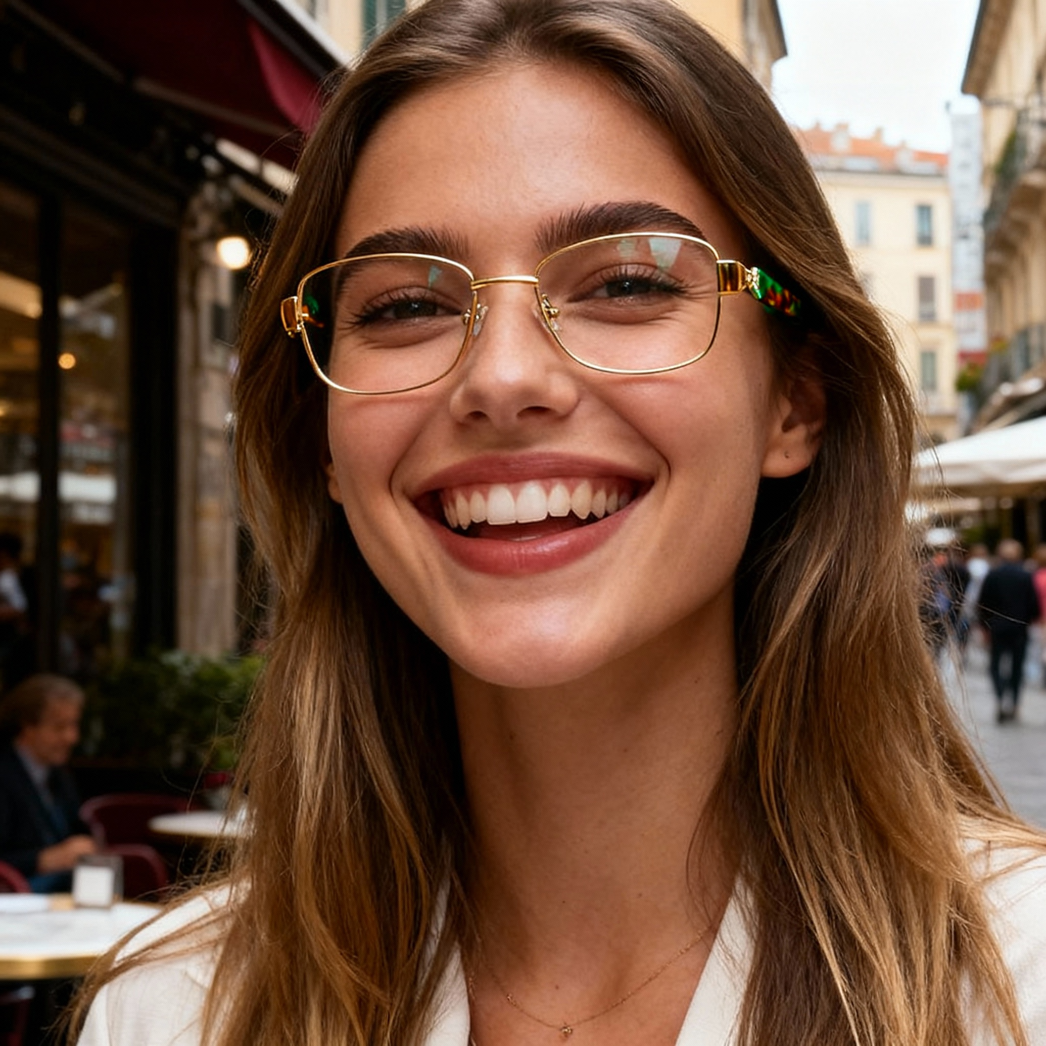 Square Glasses #69-n7735