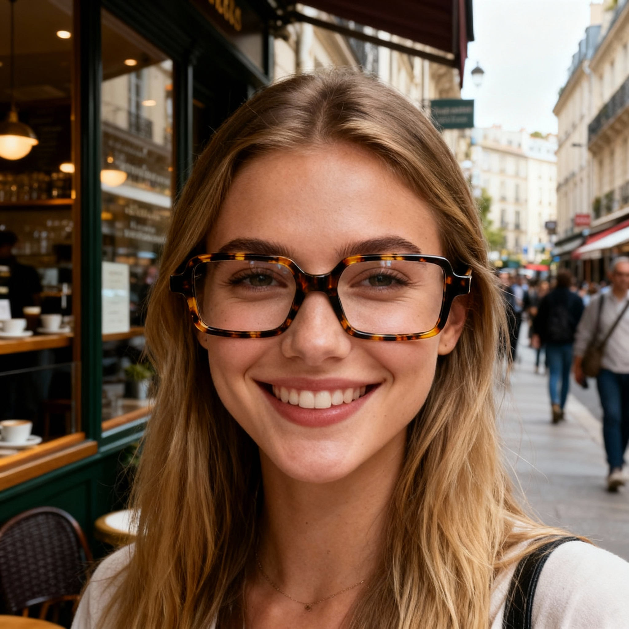 Square Glasses #69-8101