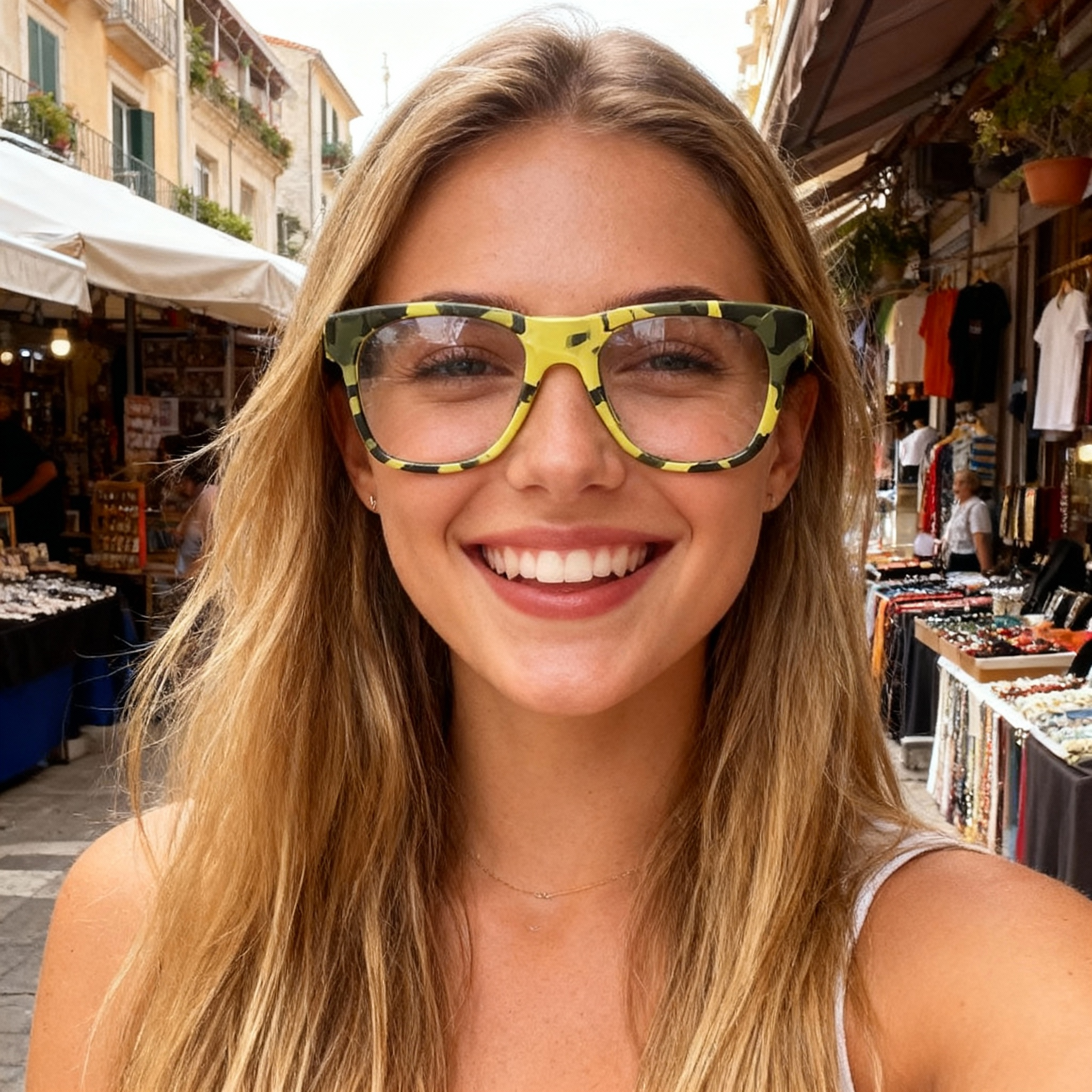 Square Glasses #69-k9052