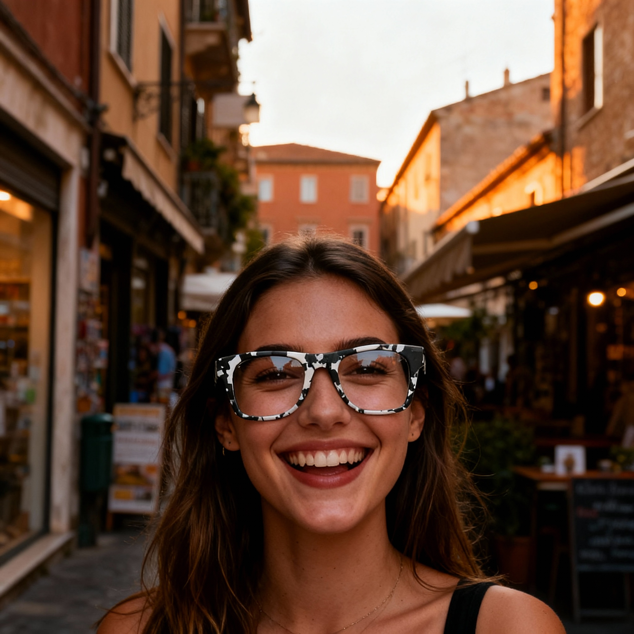 Square Glasses #69-k9052