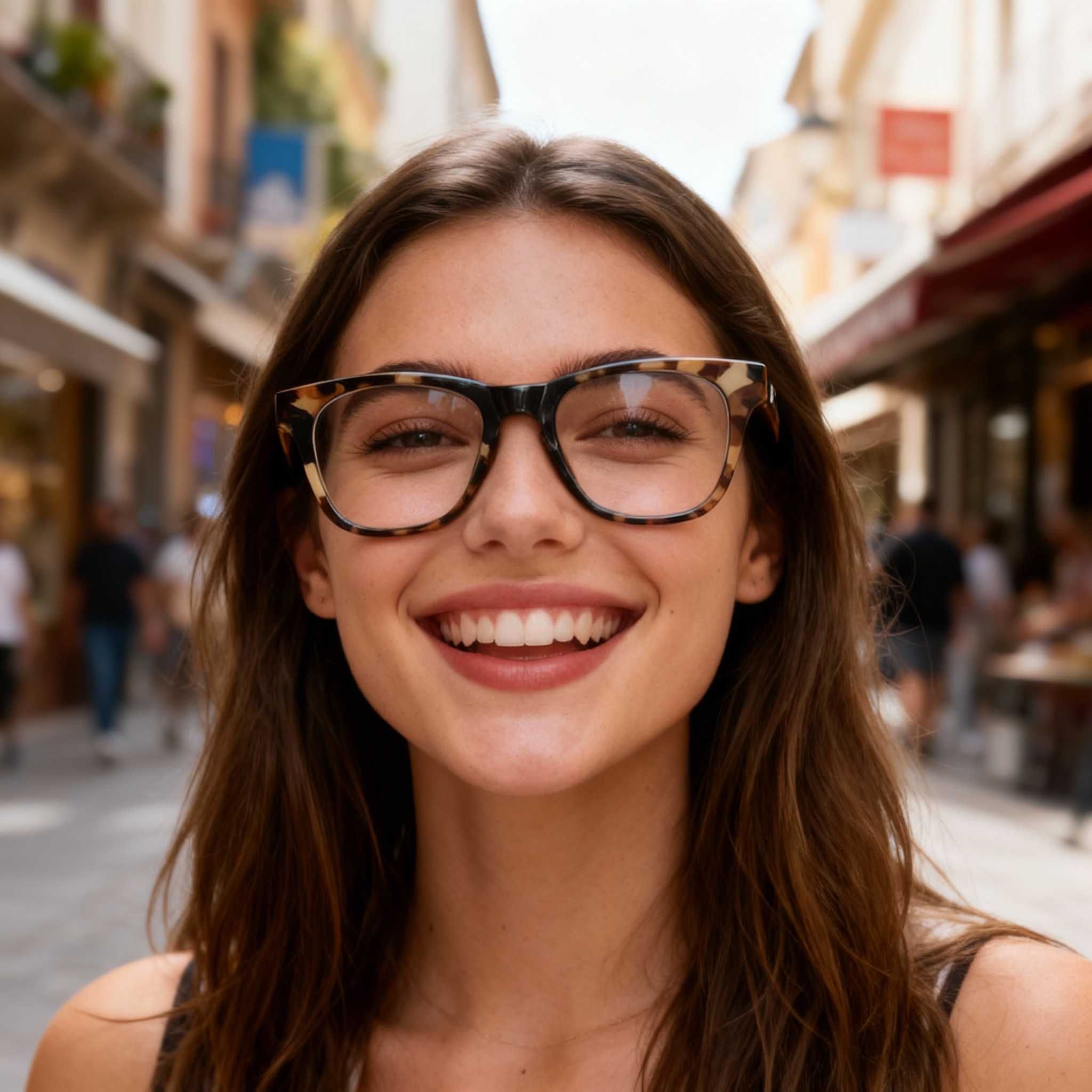 Square Glasses #69-k9052