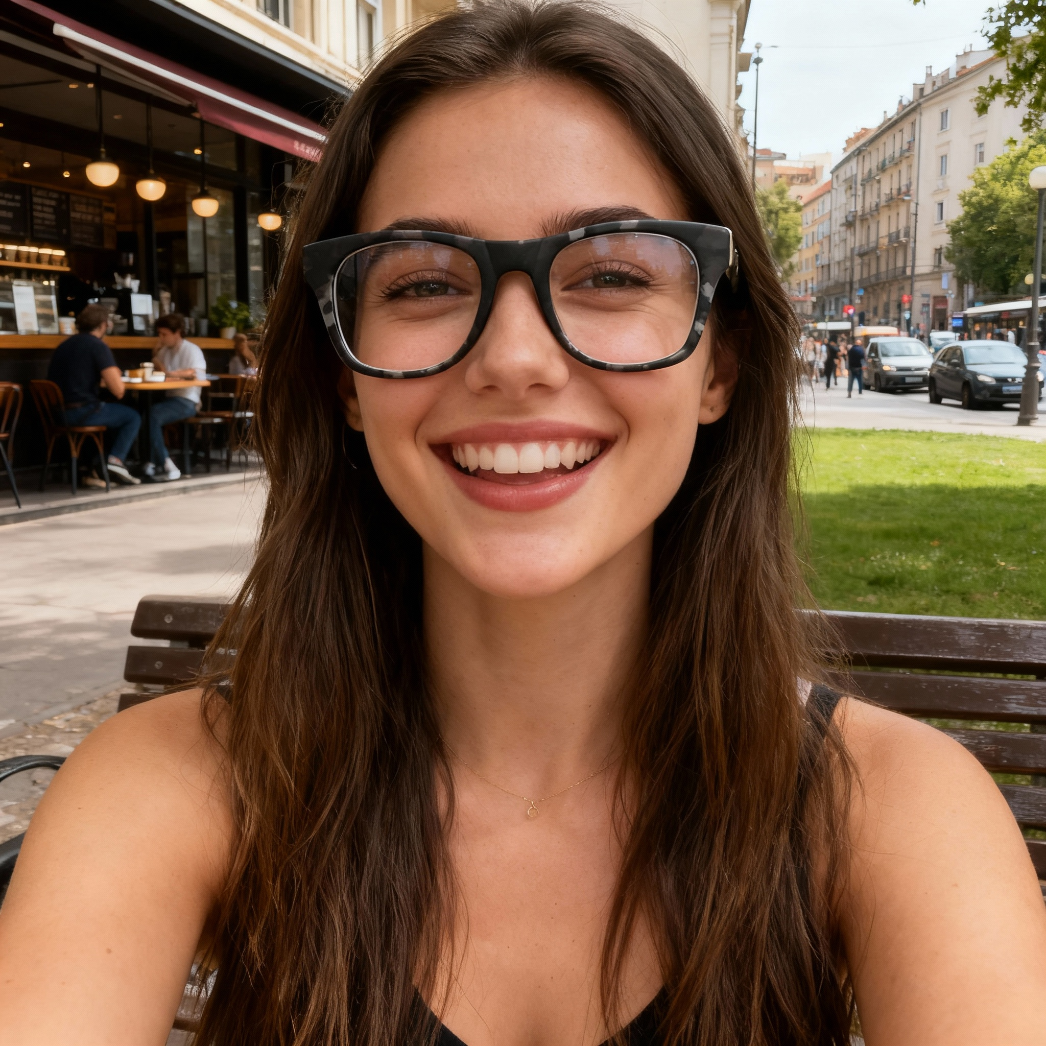 Square Glasses #69-k9052