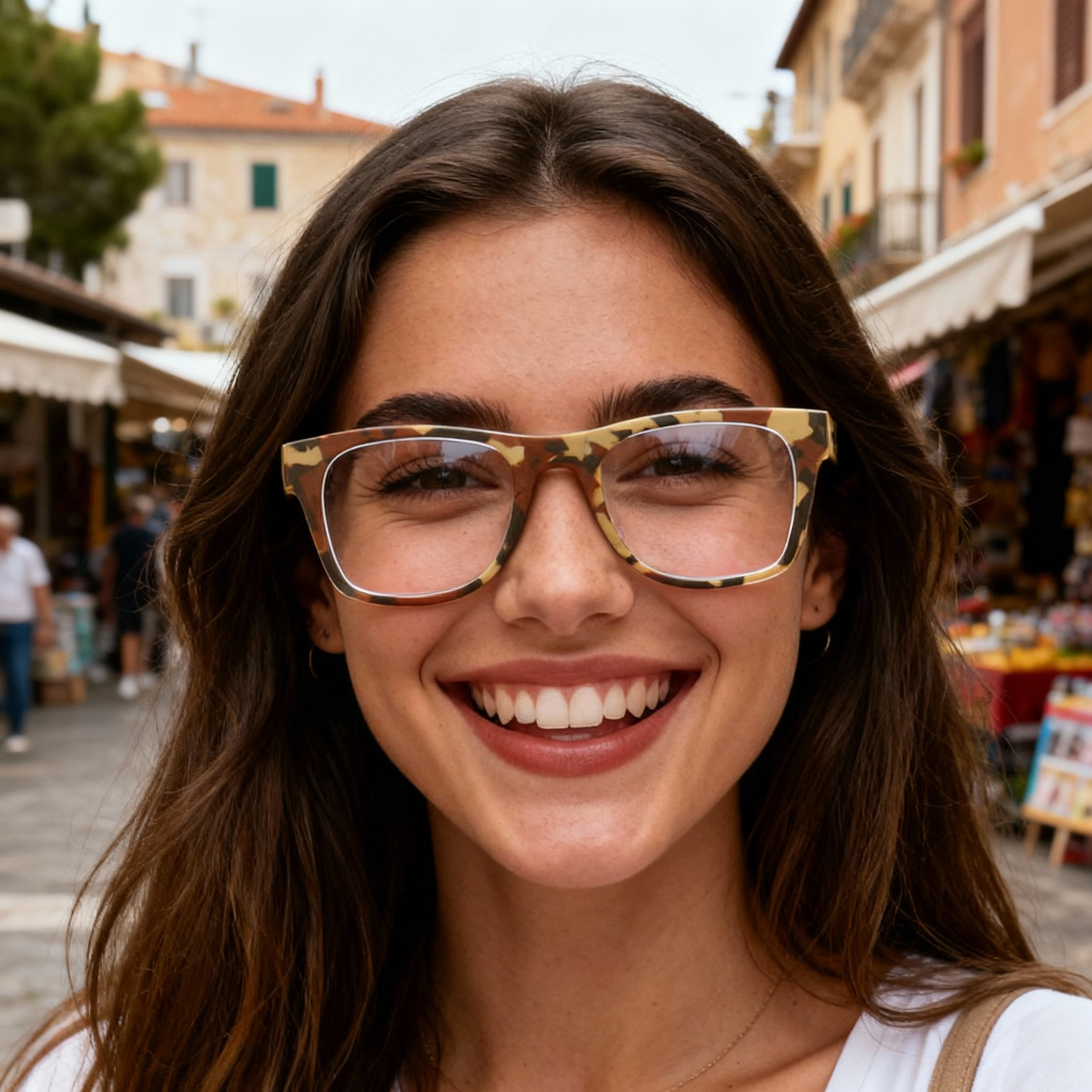 Square Glasses #69-k9052