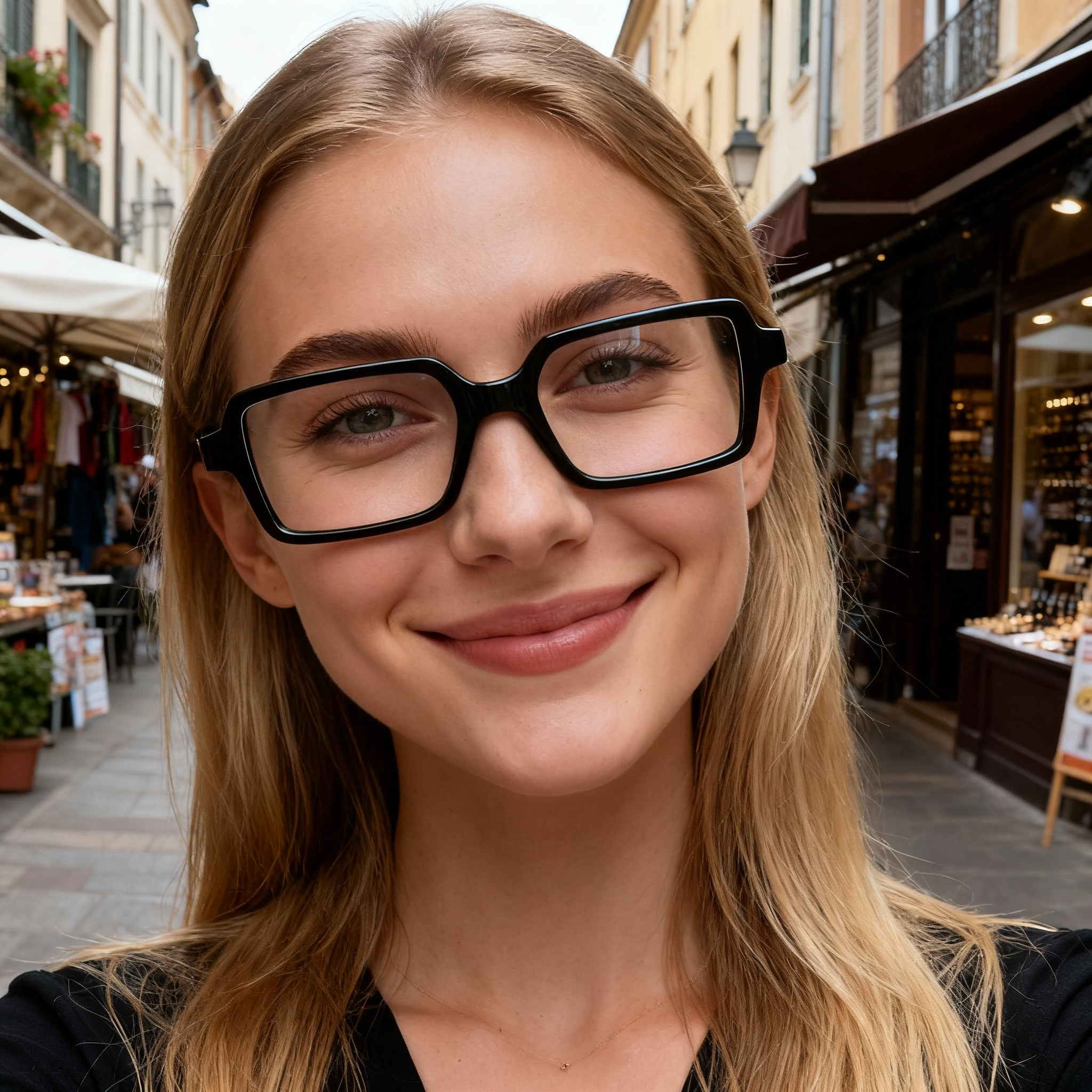 Square Glasses #69-8101