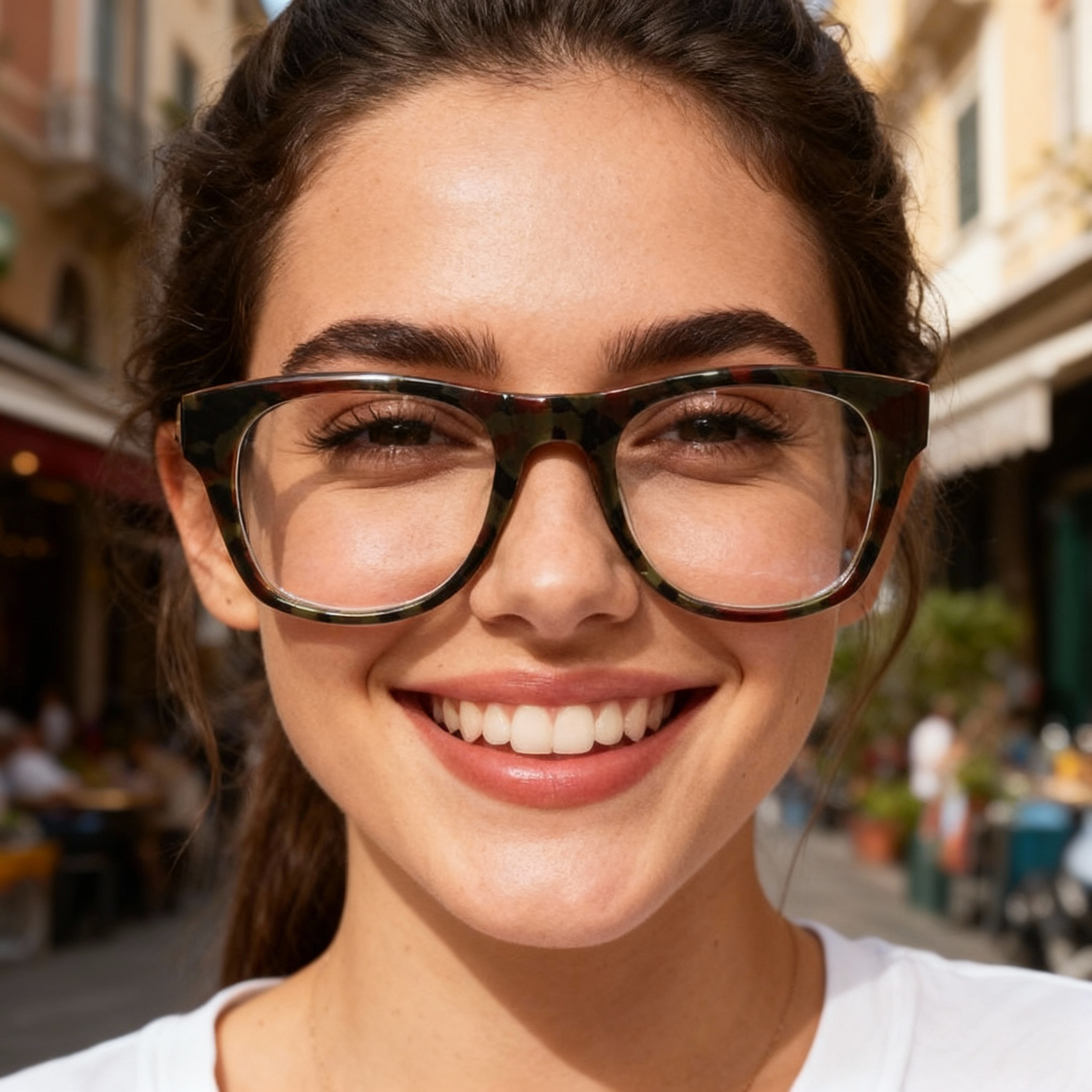 Square Glasses #69-k9052