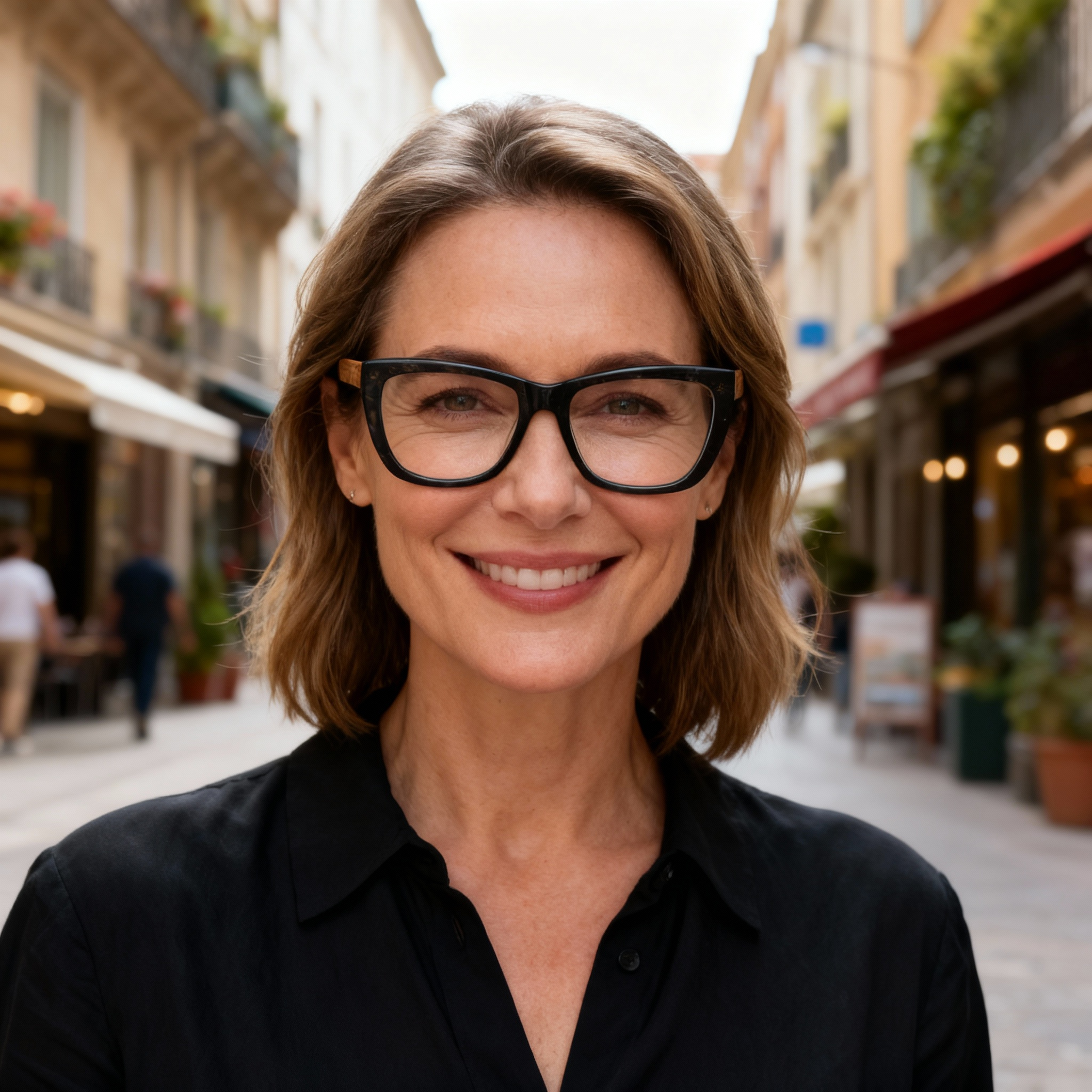 Square Glasses #69-k8097