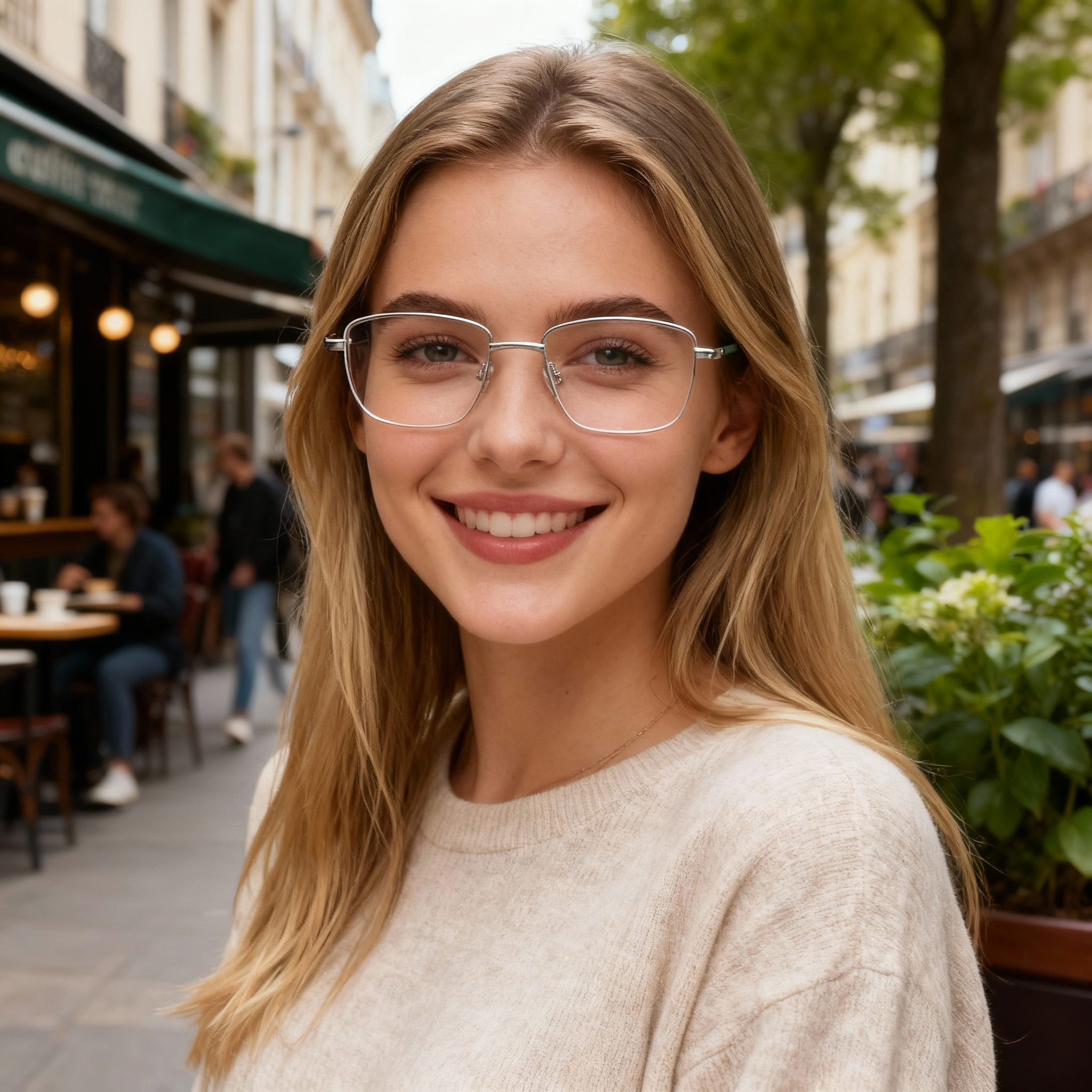 Browline Glasses #69-km750