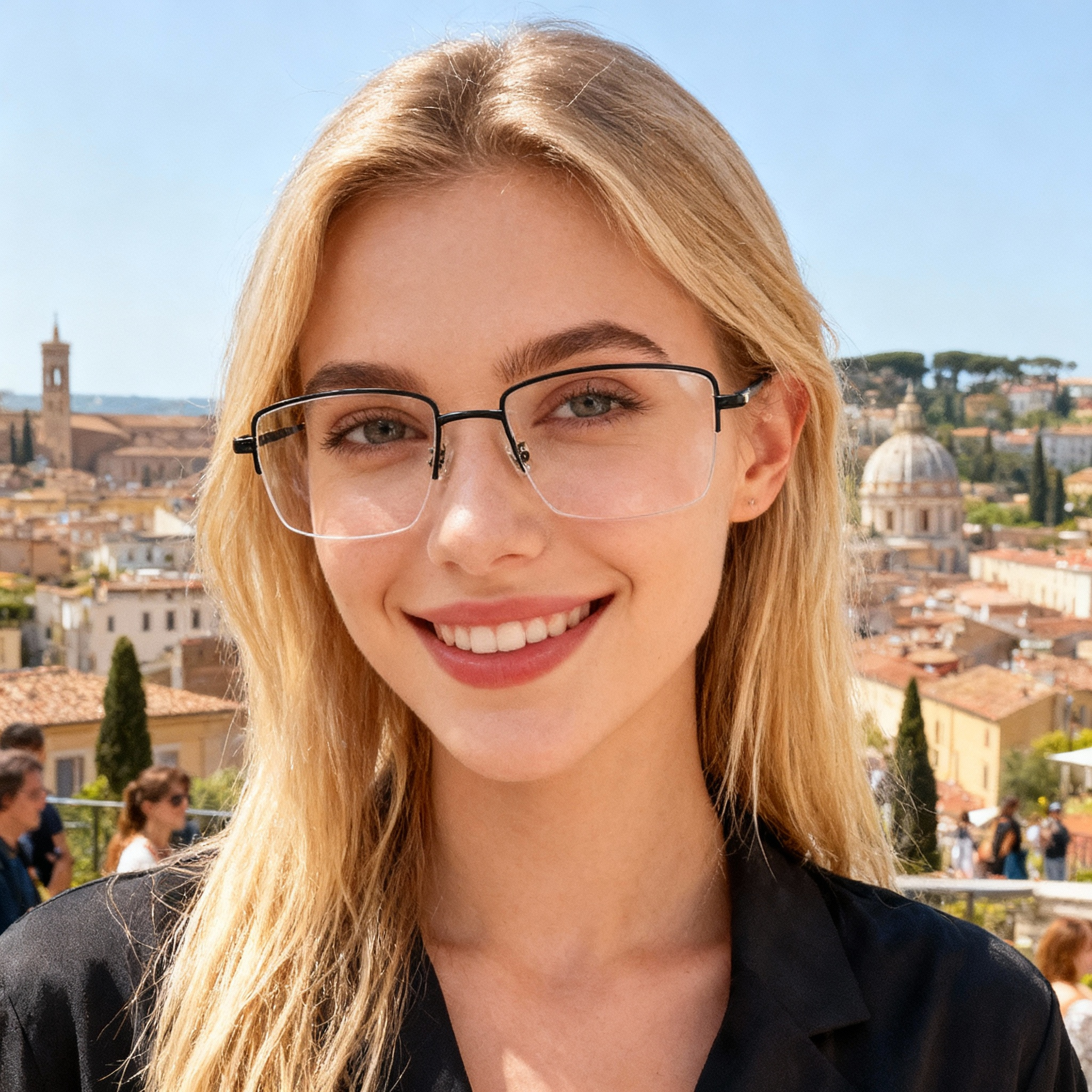 Browline Glasses #69-km750