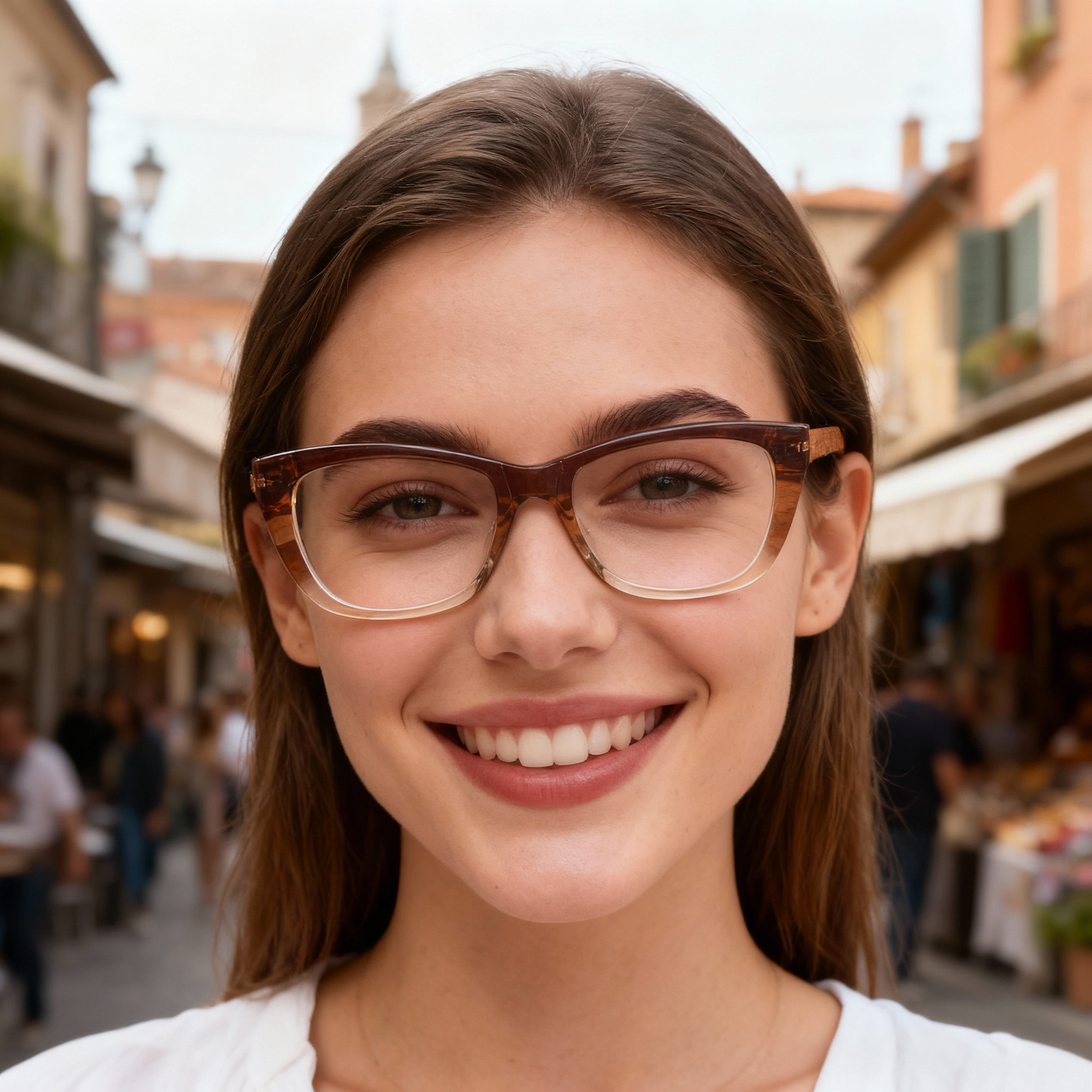 Square Glasses #69-k8097