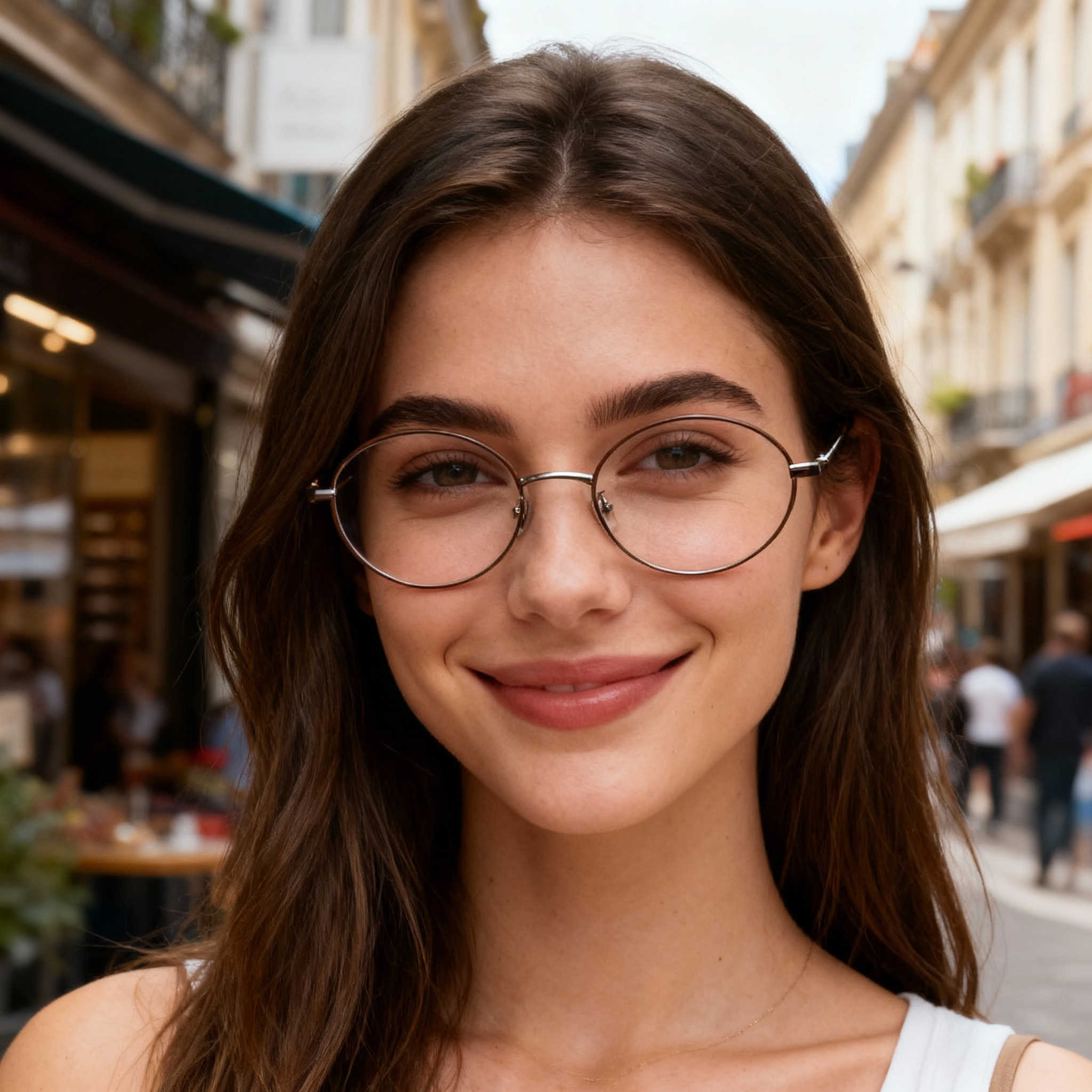 Oval Glasses #69-h6673