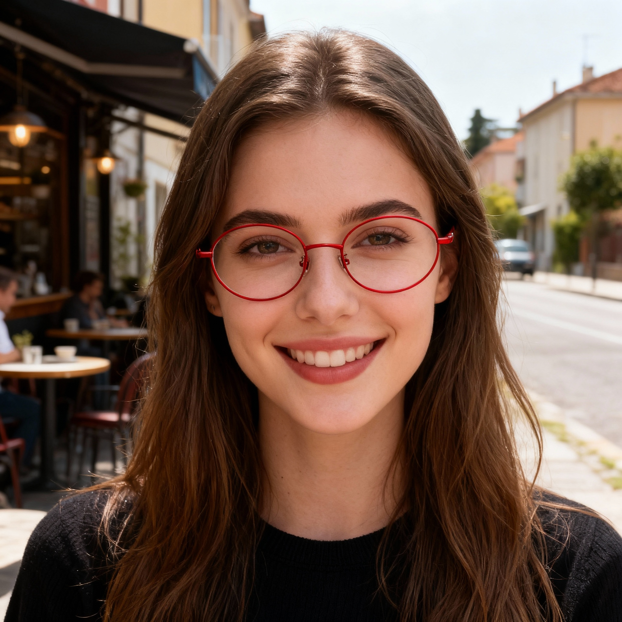 Oval Glasses #69-h6673