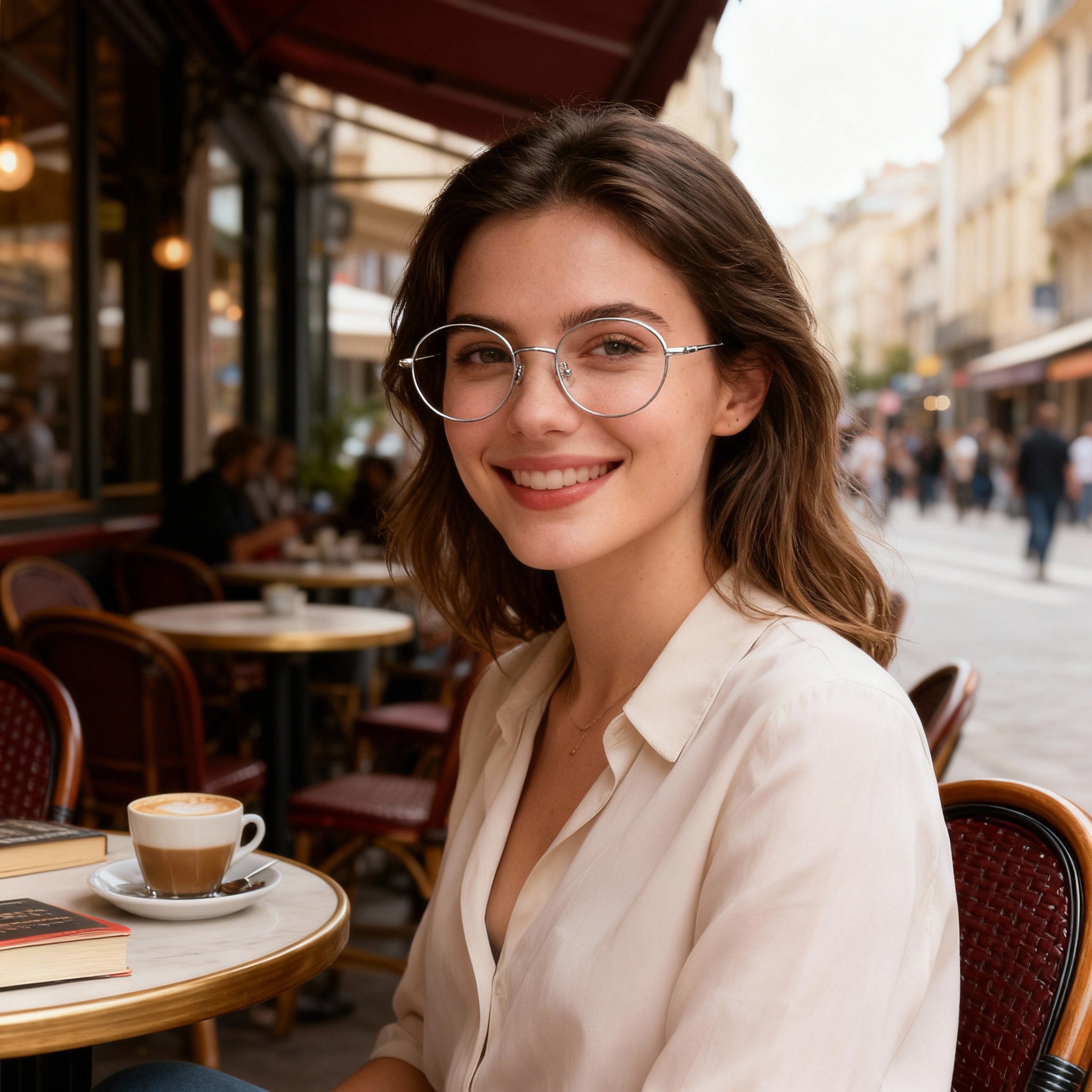 Oval Glasses #69-h6673