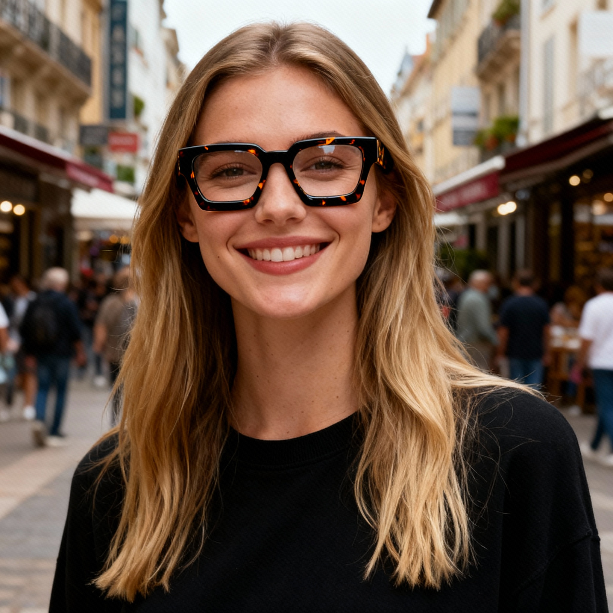 Square Glasses #69-ma64