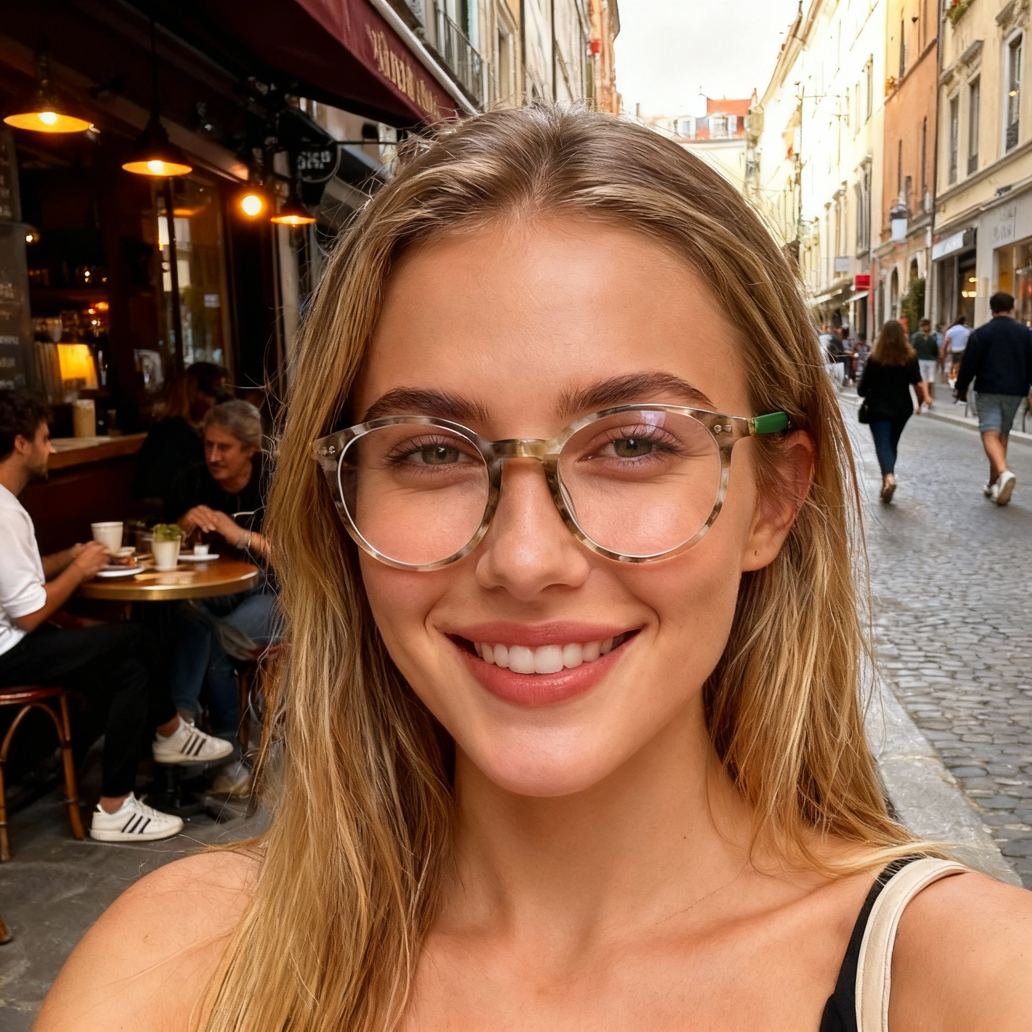 Oval Glasses #69-b005