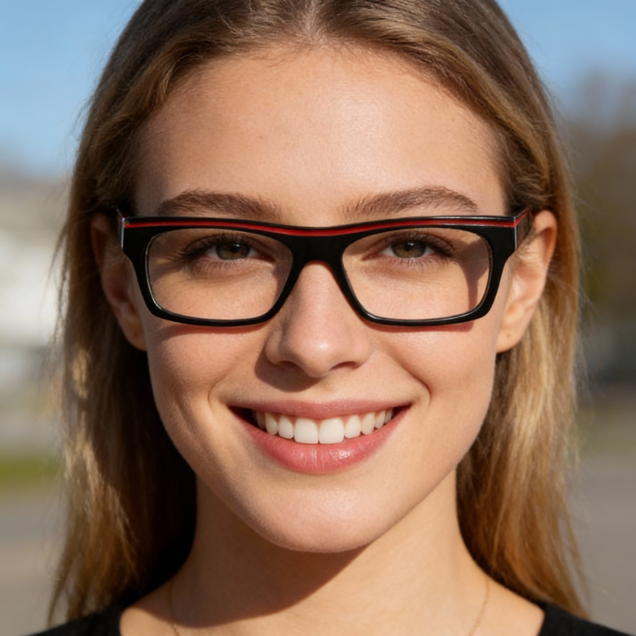 Rectangle Glasses #69-8994-scoolglasses