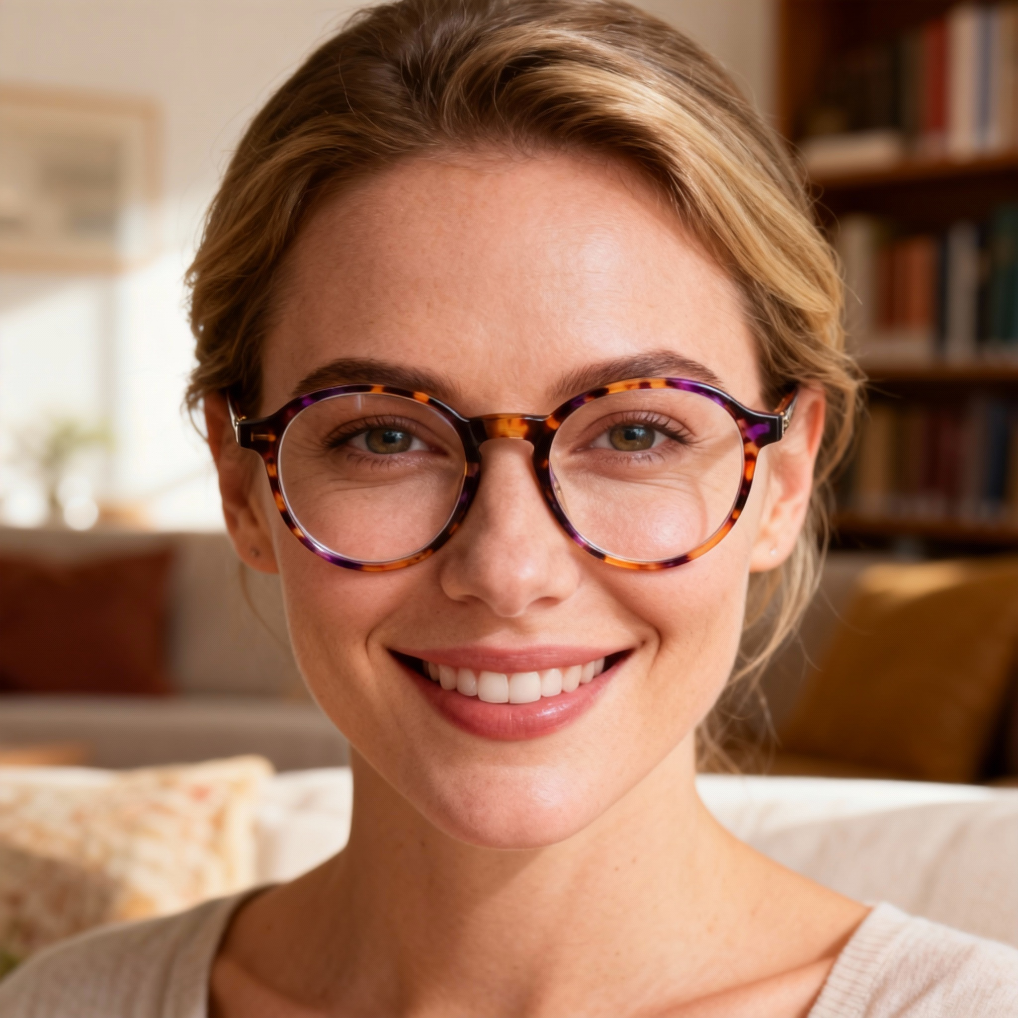 Oval Glasses #69-6523-scoolglasses